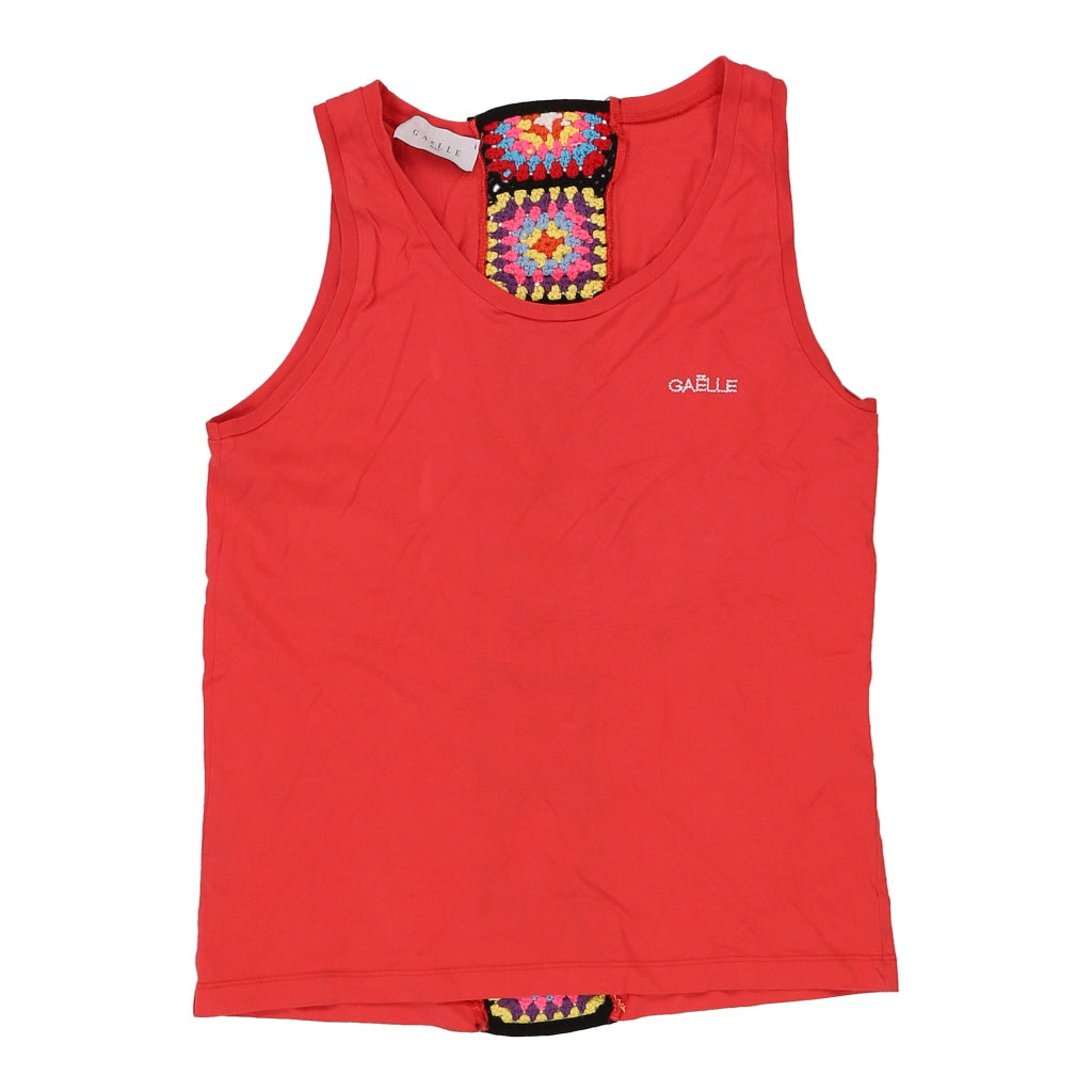 Buy Gabelle Vest - Medium Red Cotton Refurbished - $16.87 Gabelle Vest - Medium Red Cotton Refurbished - Thrifted (note: this is a term often used to describe second- refurbished available on Cerqular