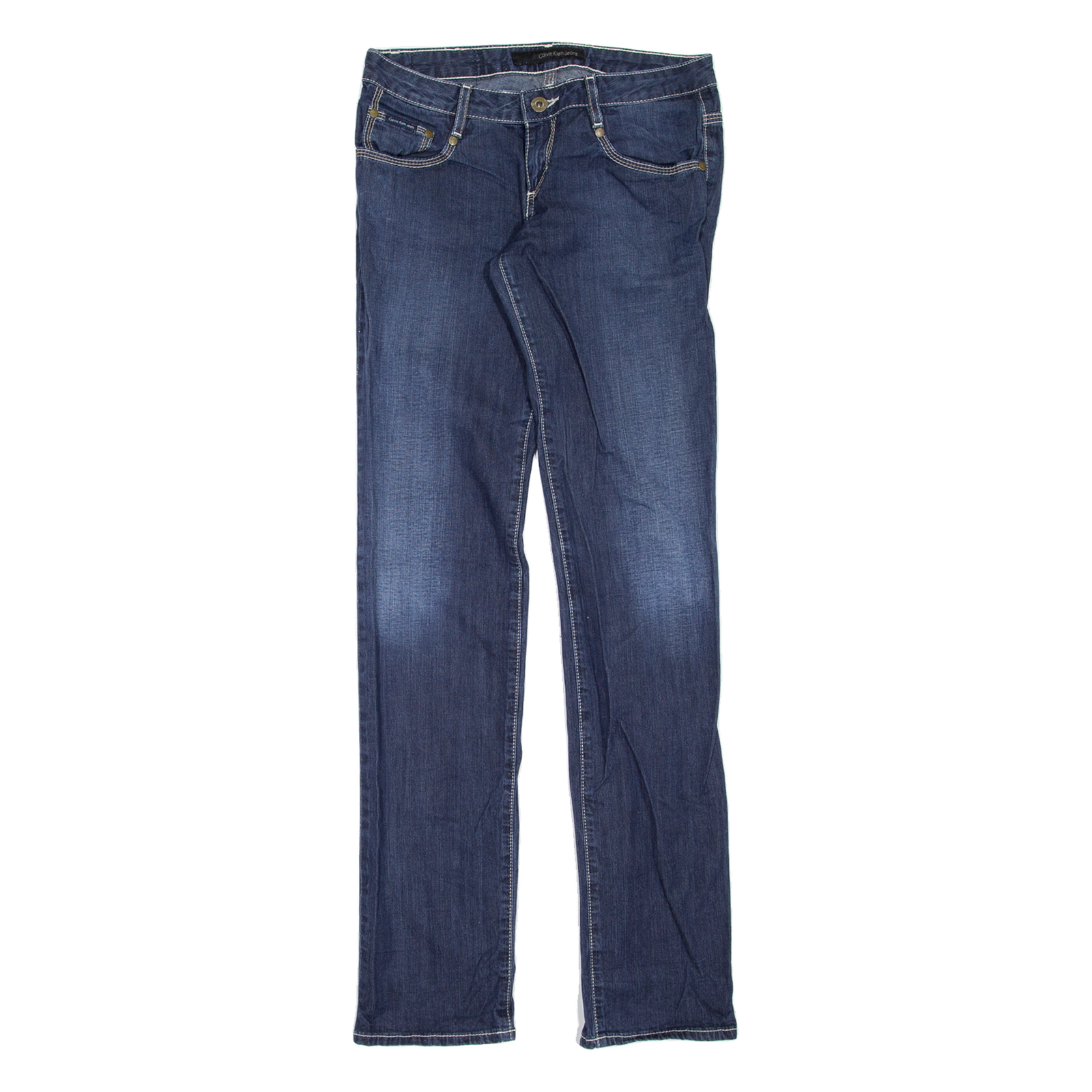 Buy CALVIN KLEIN JEANS Womens Jeans Blue Slim Straight W28 L32 Refurbished - $28.59 CALVIN KLEIN JEANS Womens Jeans Blue Slim Straight W28 L32 Refurbished - N/A refurbished available on Cerqular