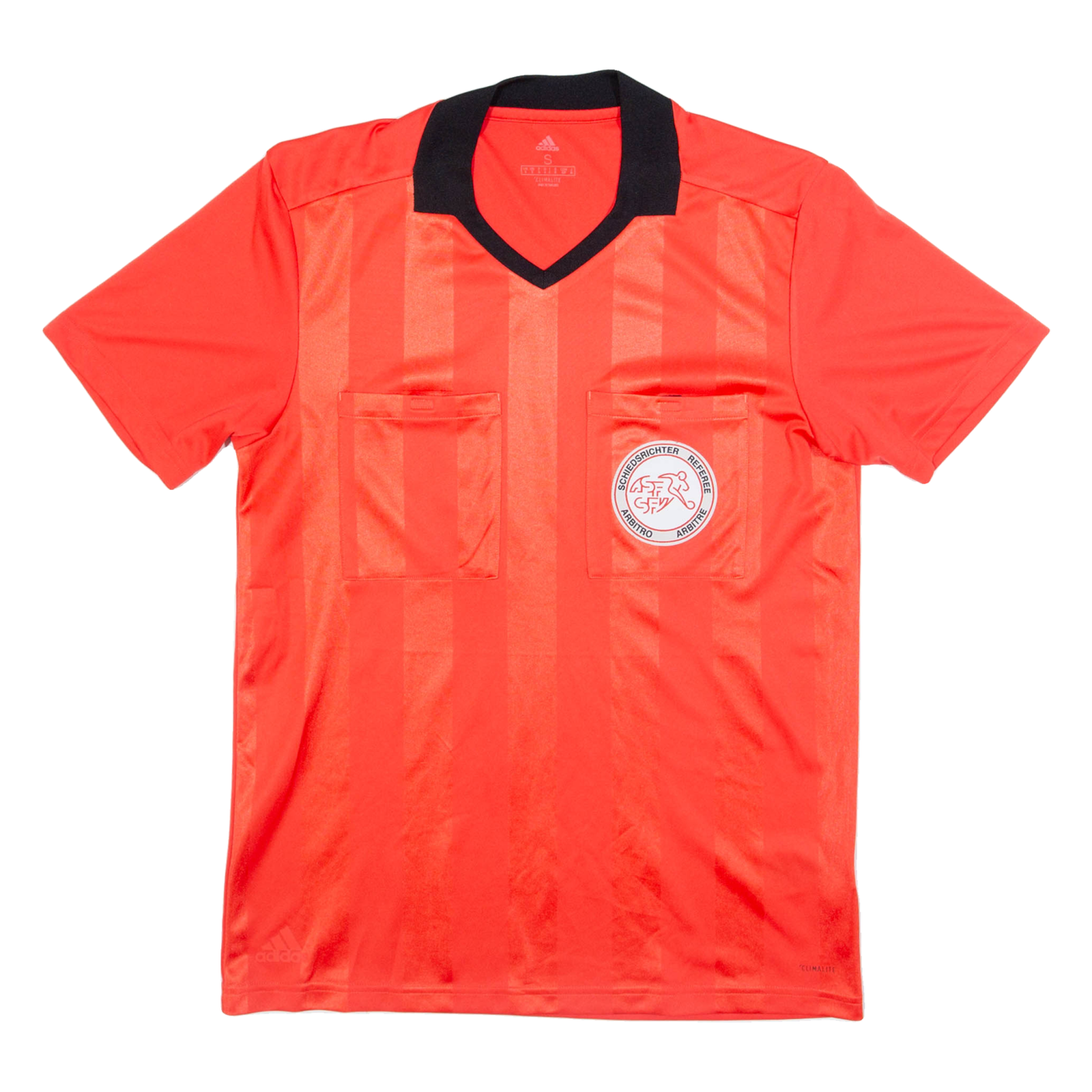 ADIDAS Referee Mens Football Shirt Jersey Red S Refurbished - N/A refurbished available on Cerqular