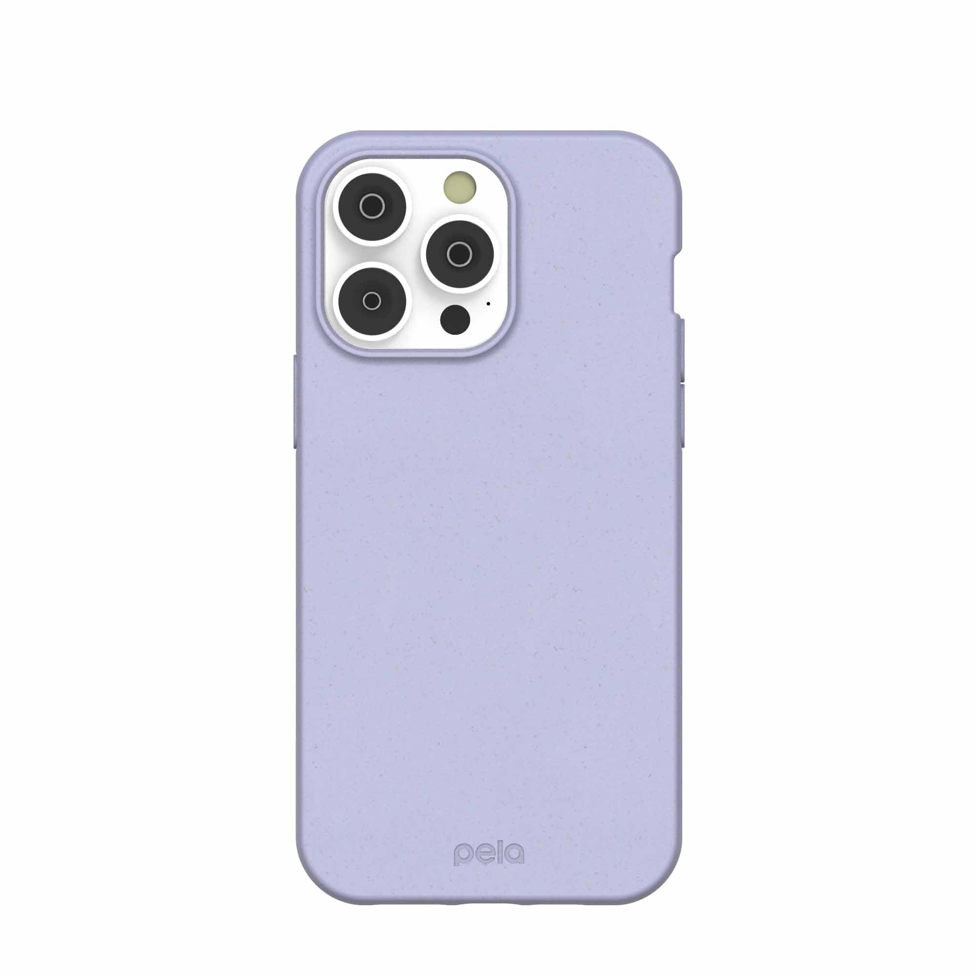 Lavender iPhone 14 Pro Max Case Refurbished - Pela Case refurbished available on Cerqular