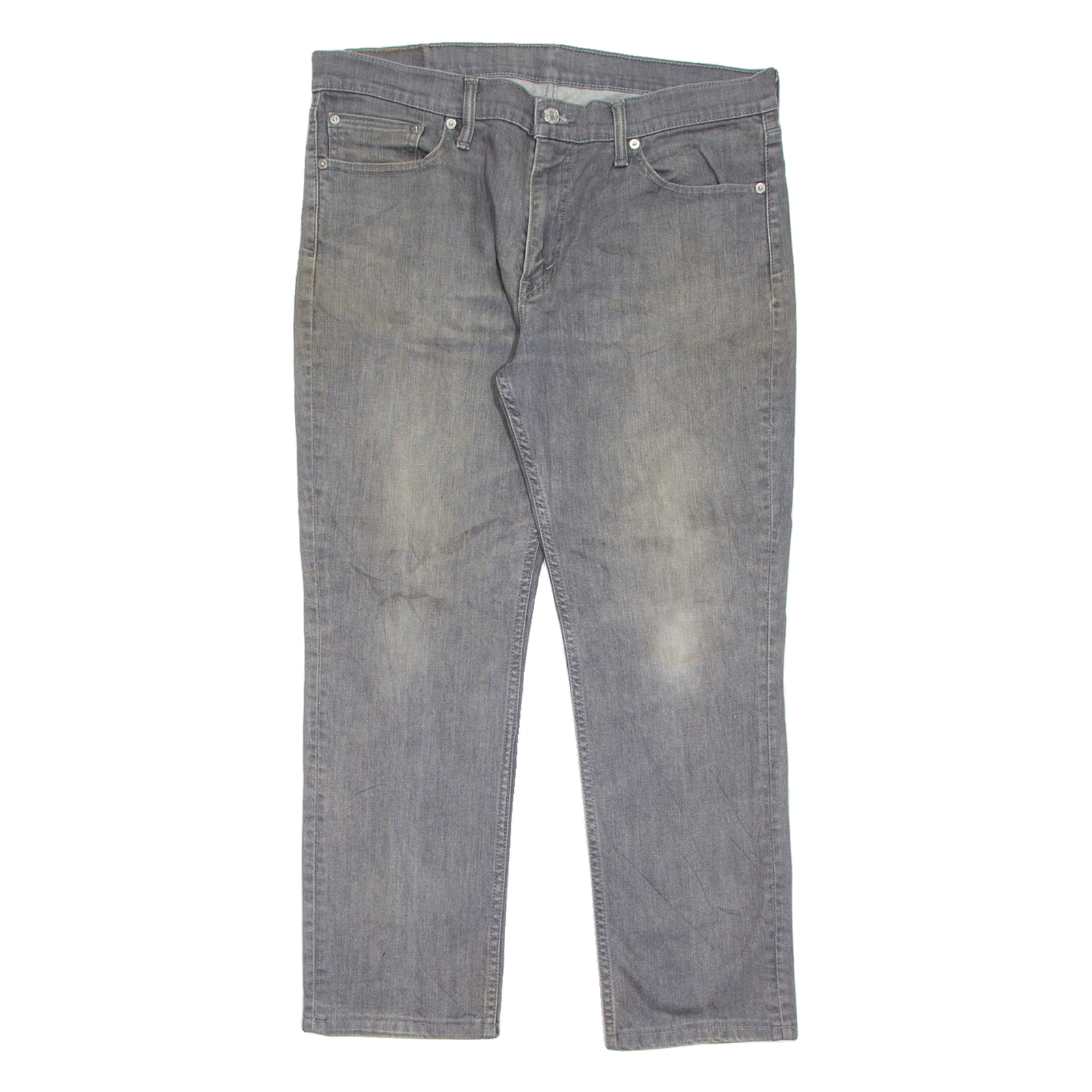 LEVI'S 511 Jeans Mens Grey Slim Straight Stone Wash W36 L30 Refurbished - N/A refurbished available on Cerqular