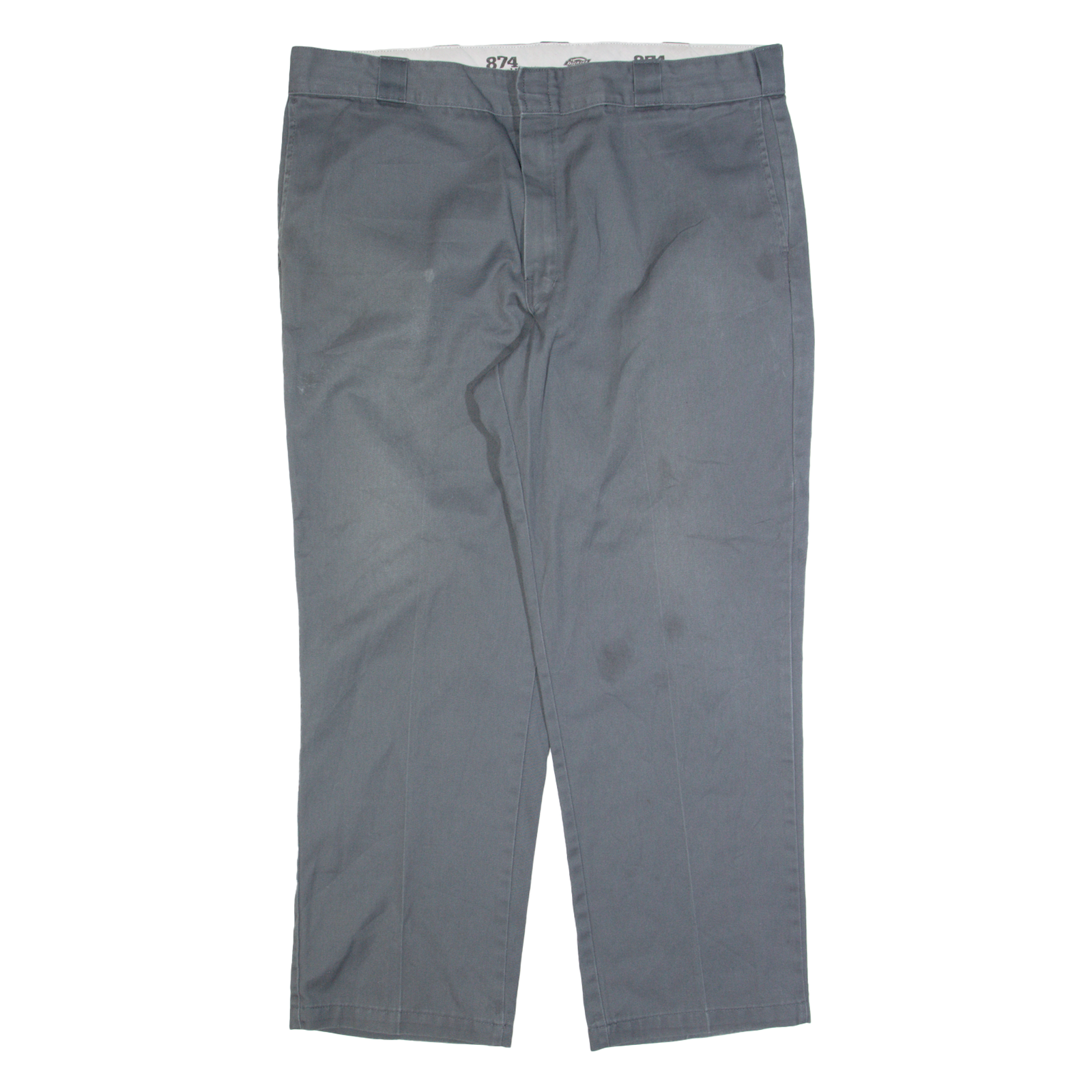 DICKIES 874 Workwear Mens Trousers Grey Regular Straight W40 L30 Refurbished - N/A refurbished available on Cerqular