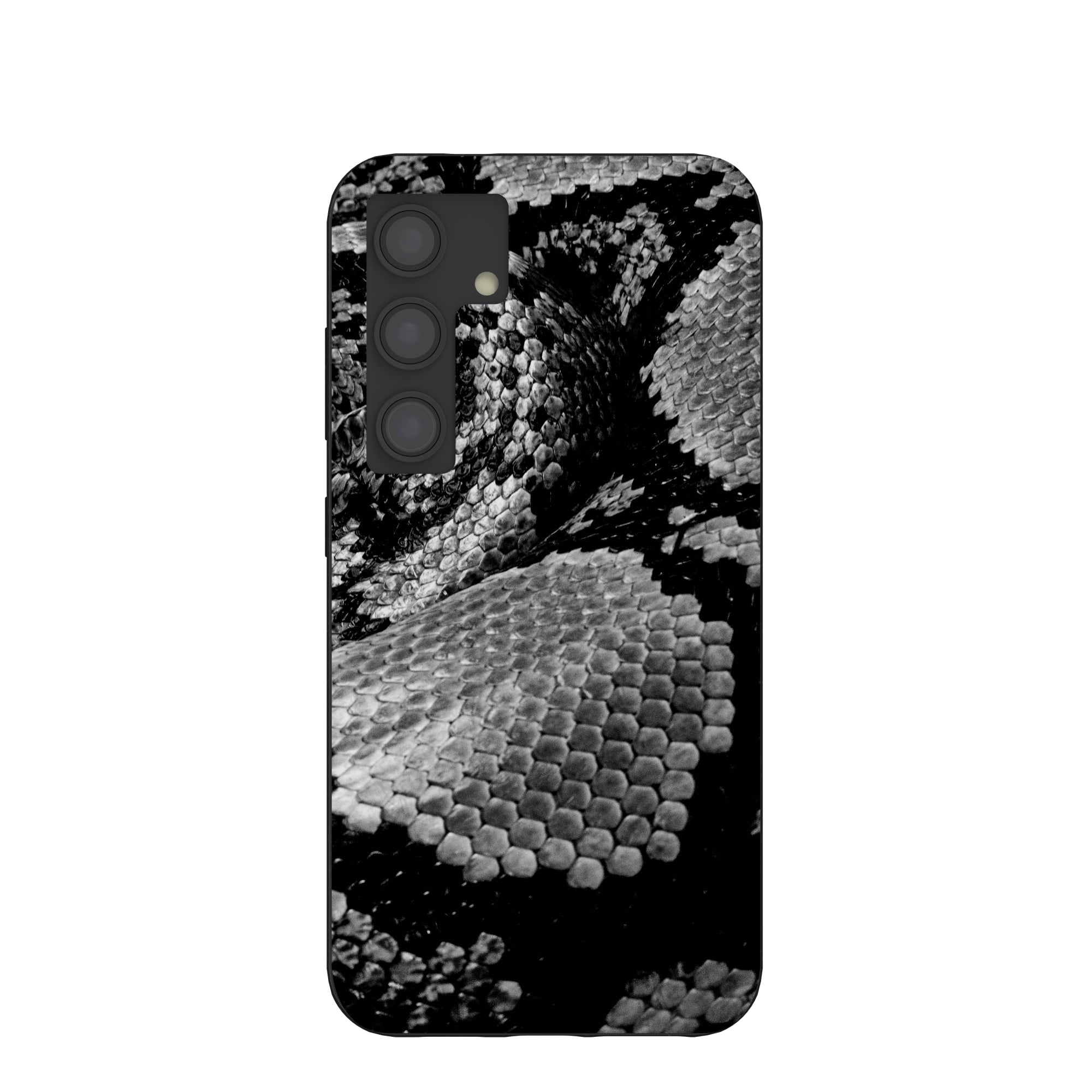 Black Snake Scale Samsung Galaxy S24 Case Refurbished - Pela Case refurbished available on Cerqular