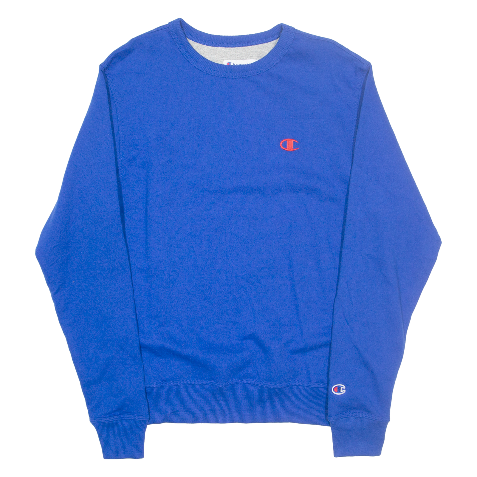 CHAMPION Mens Sweatshirt Blue S Refurbished - N/A refurbished available on Cerqular