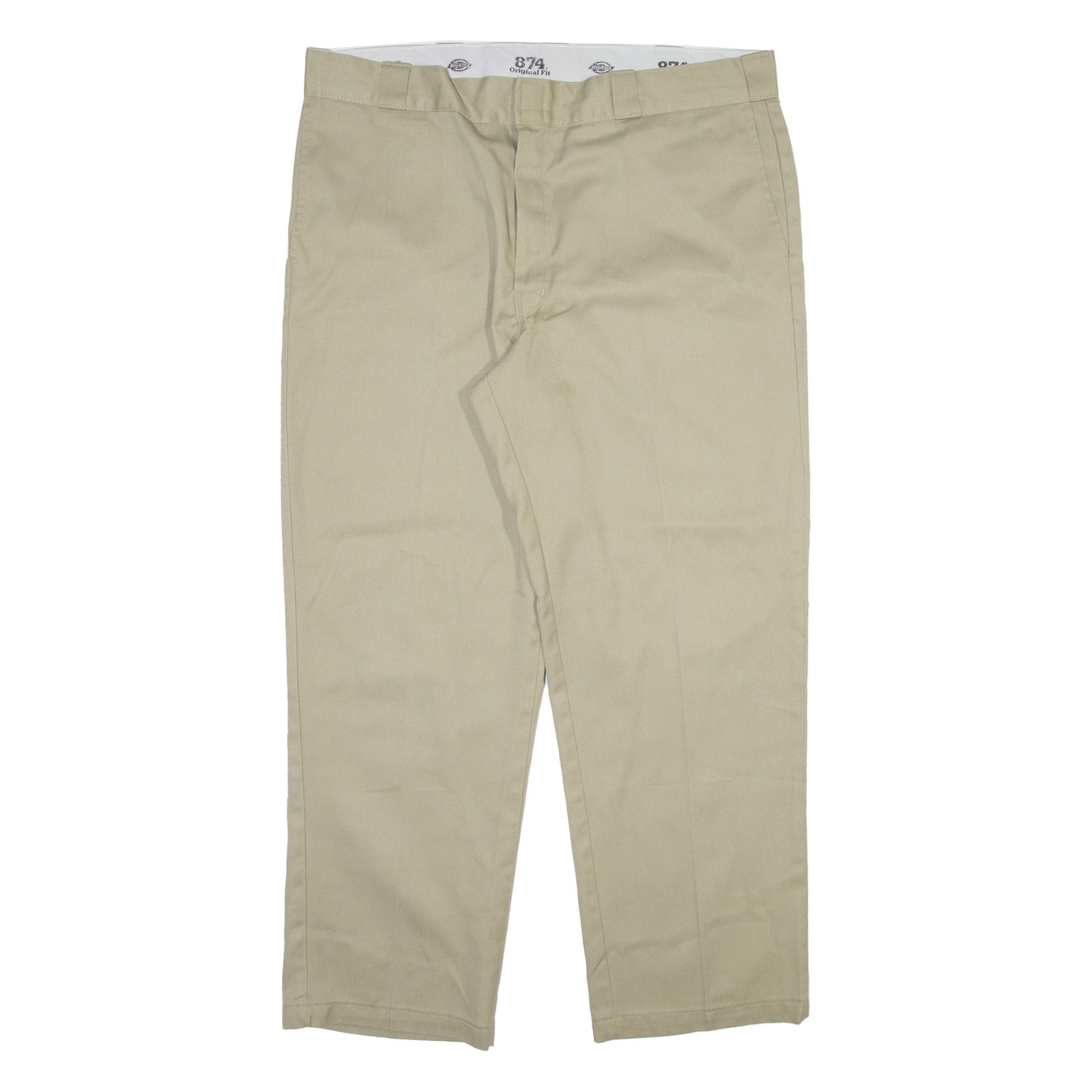 DICKIES 874 Workwear Mens Trousers Beige Regular Straight W38 L29 Refurbished - N/A refurbished available on Cerqular