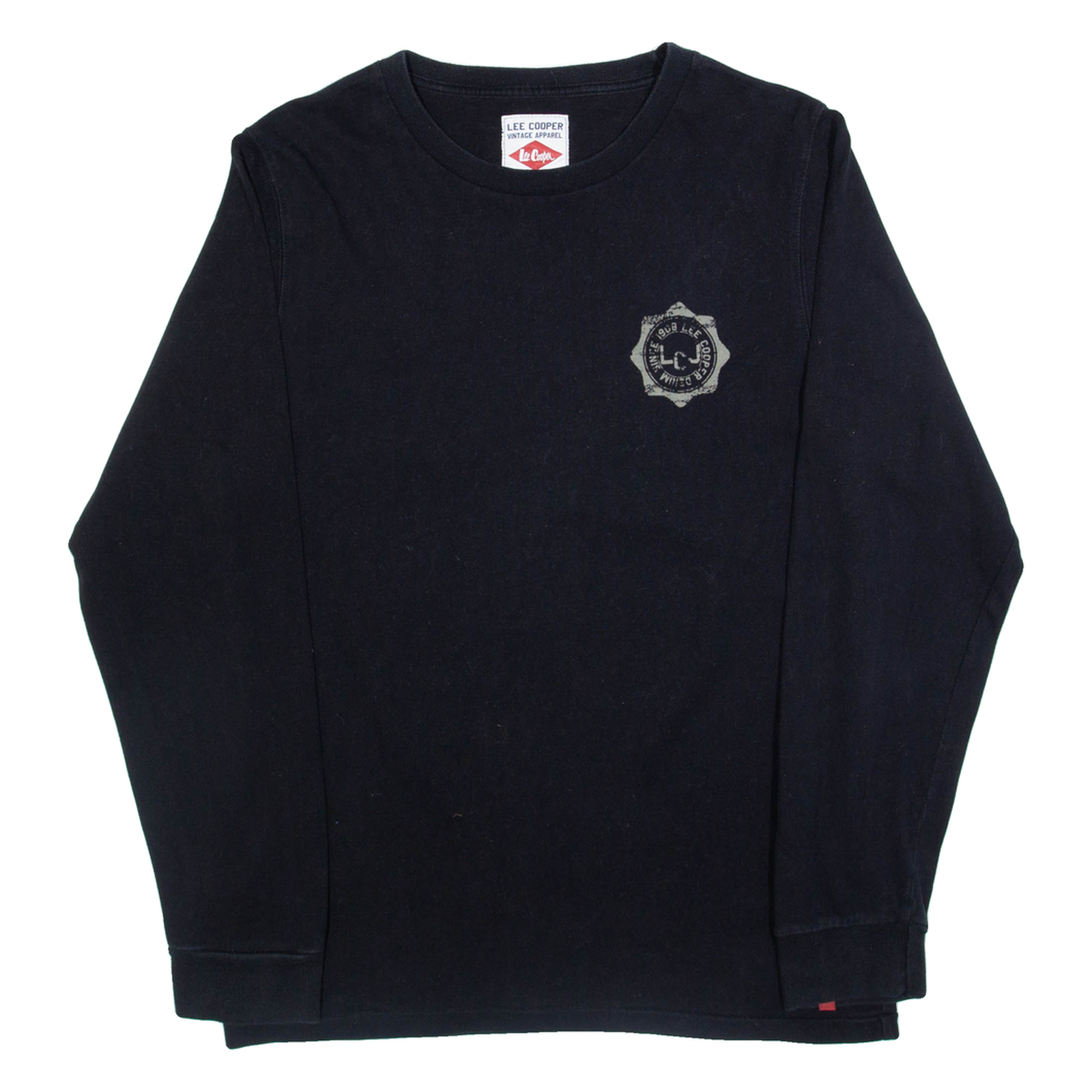 LEE COOPER Mens T-Shirt Black Long Sleeve L Refurbished - N/A refurbished available on Cerqular
