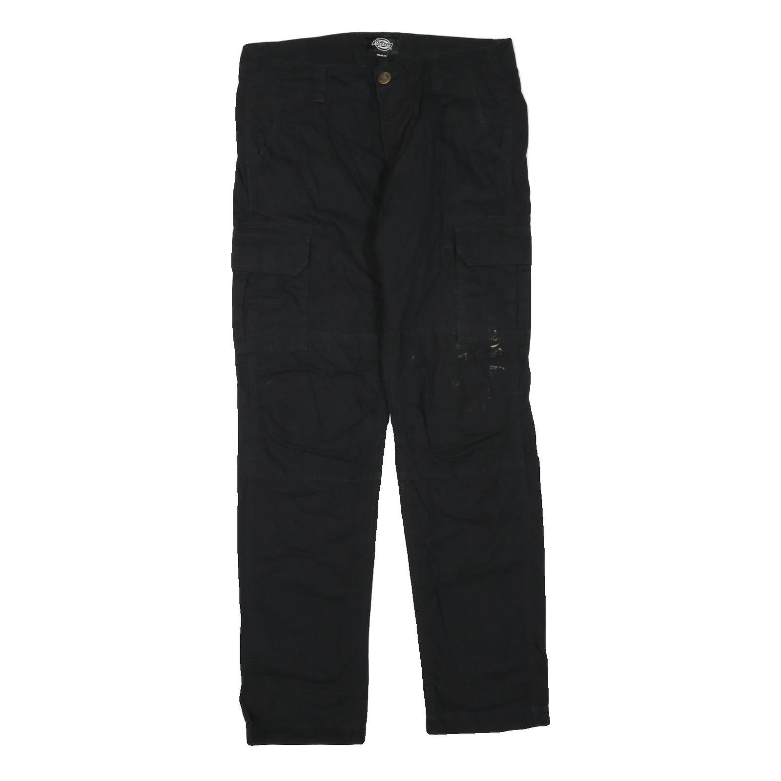 Buy DICKIES Mens Cotton Blend Black Regular Fit Cargo Trousers W34 L34 Workwear Refurbished - $37.69 DICKIES Mens Cotton Blend Black Regular Fit Cargo Trousers W34 L34 Workwear Refurbished - N/A refurbished available on Cerqular