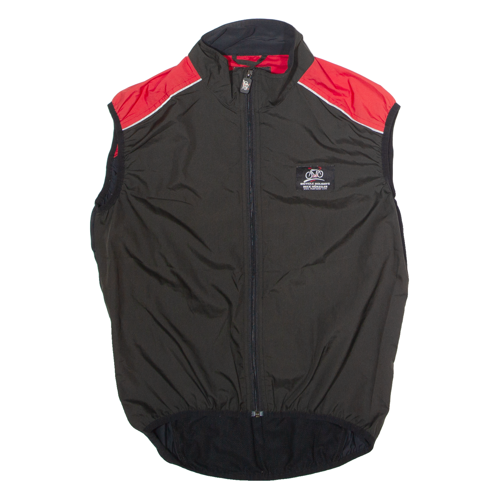 MAX HUERZELER Cycling Mens Track Gilet Black Colourblock L Refurbished - N/A refurbished available on Cerqular