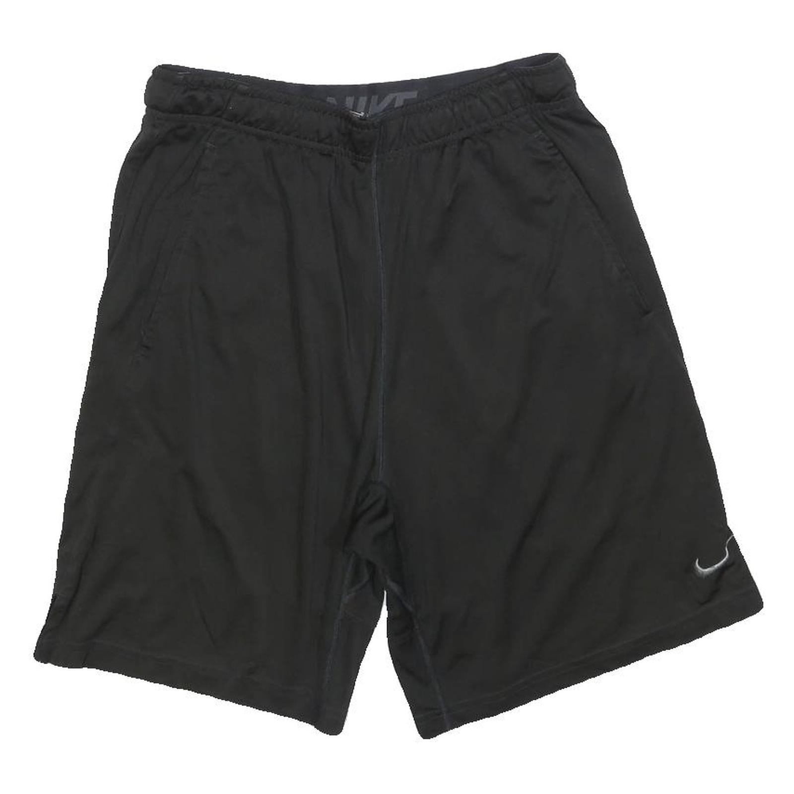 NIKE Mens Black Sports Casual Polyester Shorts M W30 Lightweight Comfort Refurbished - N/A refurbished available on Cerqular