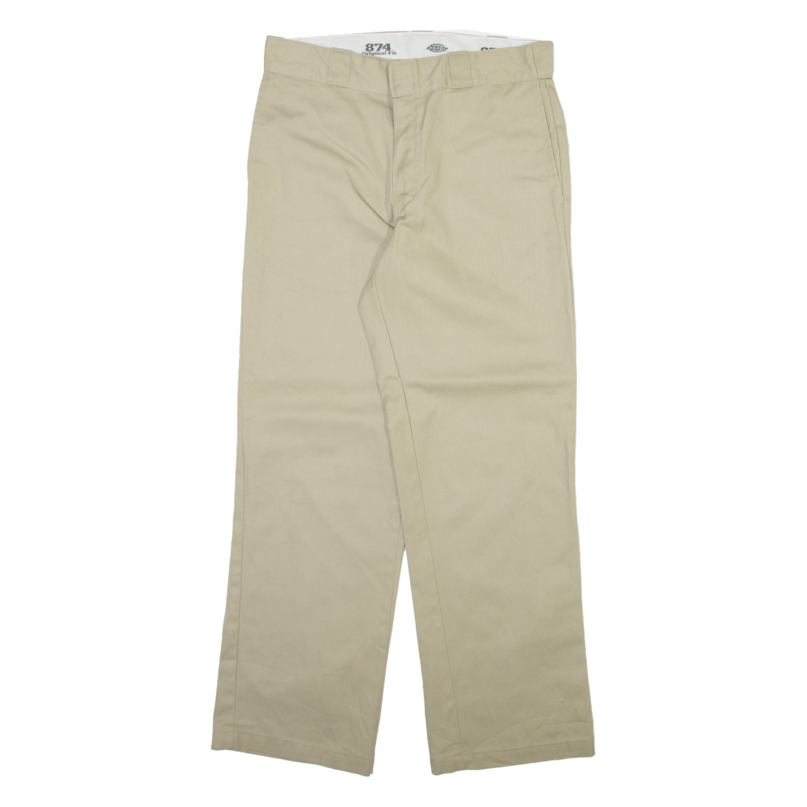 DICKIES 874 Workwear Mens Trousers Beige Regular Straight W30 L29 Refurbished - N/A refurbished available on Cerqular