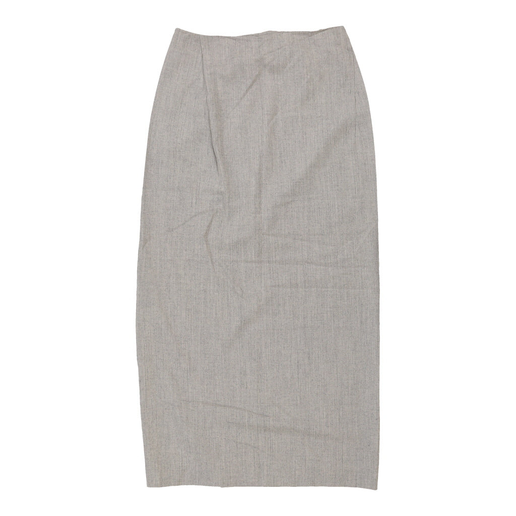 Jil Sander Maxi Skirt - 28W UK 8 Grey Wool Refurbished - Thrifted (note: this is a term often used to describe second- refurbished available on Cerqular