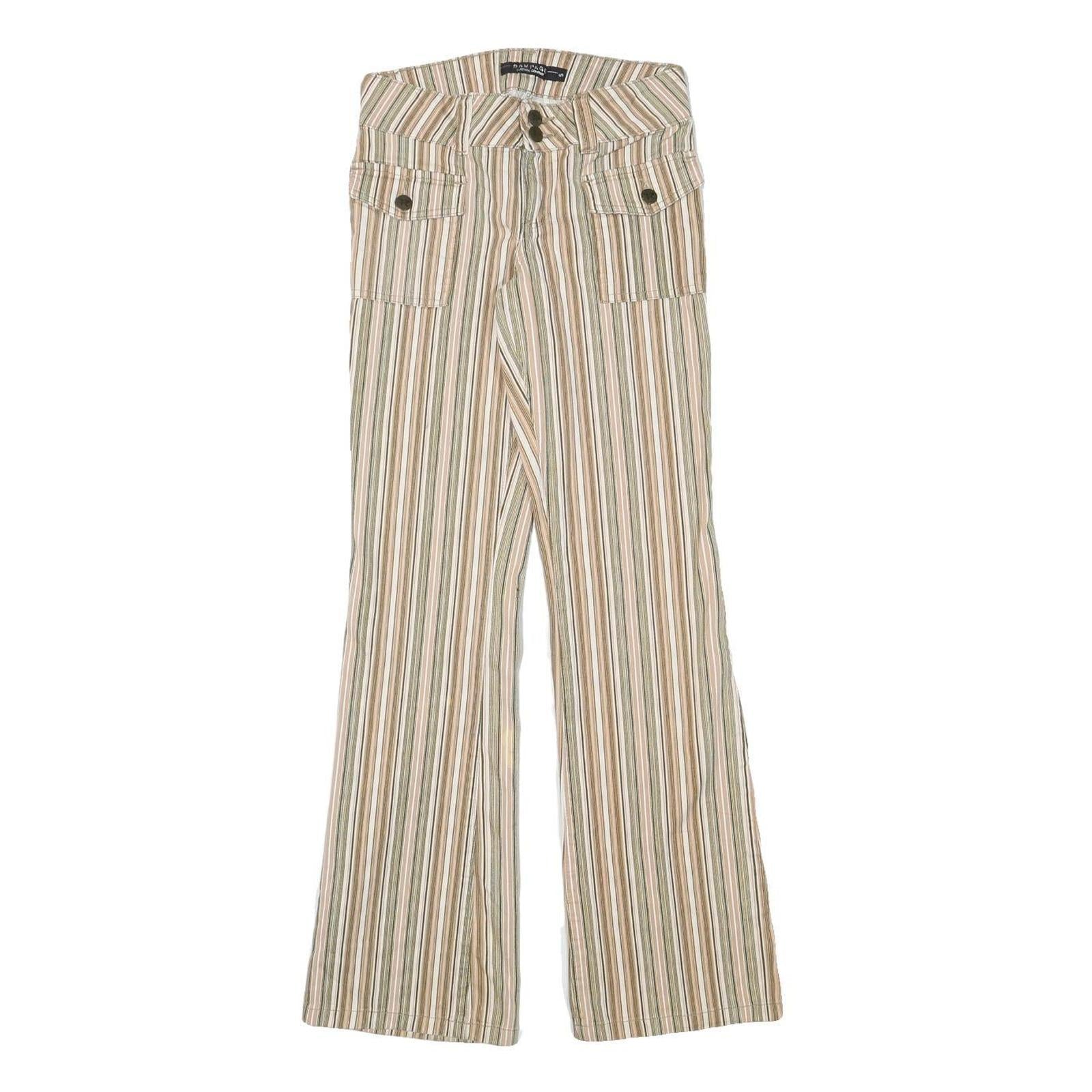 Buy RAMPAGE Womens Cotton Blend Beige & Green Stripe Regular Fit Straight Leg Refurbished - $20.79 RAMPAGE Womens Cotton Blend Beige & Green Stripe Regular Fit Straight Leg Refurbished - N/A refurbished available on Cerqular