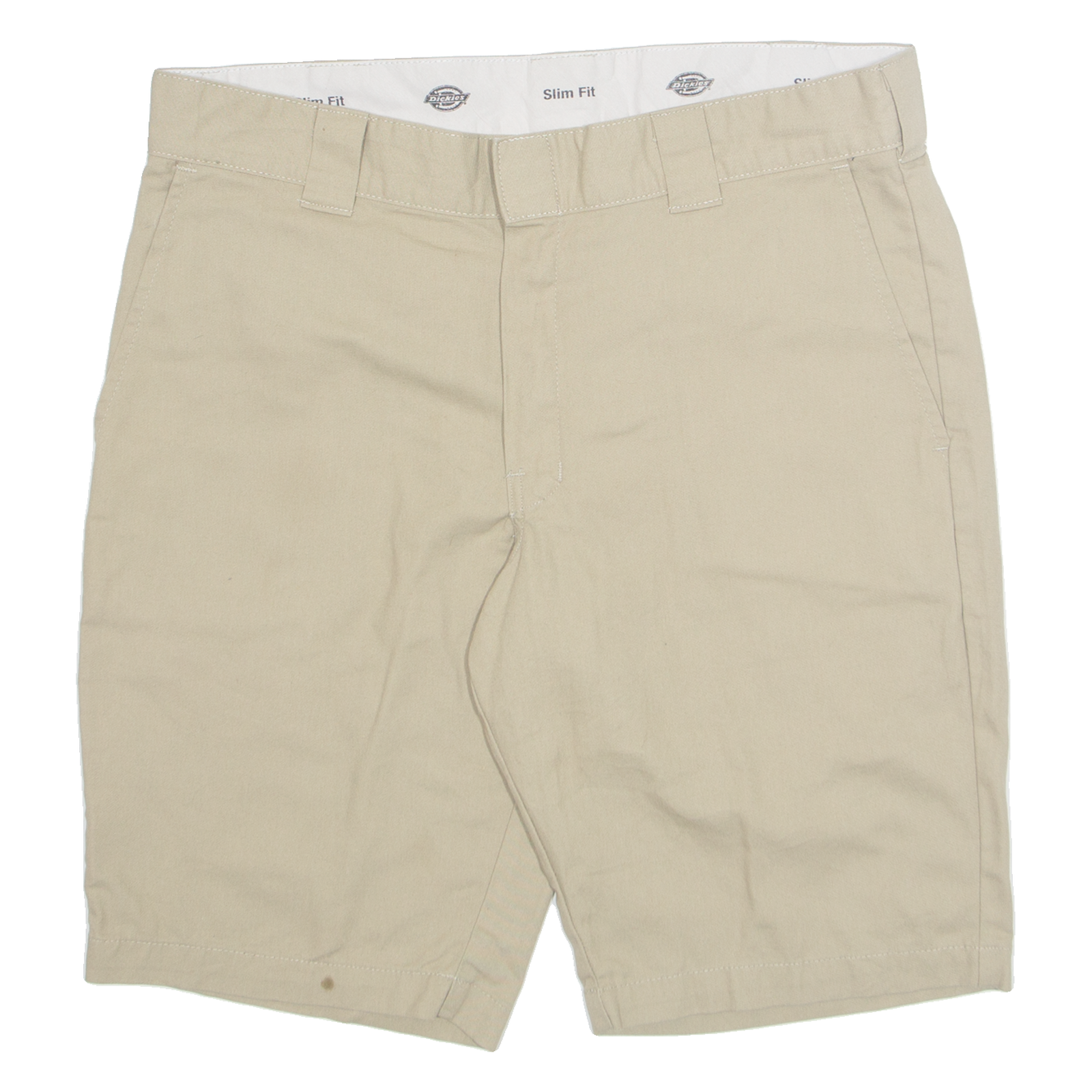 DICKIES FLEX Mens Workwear Shorts Beige Slim L W36 Refurbished - N/A refurbished available on Cerqular