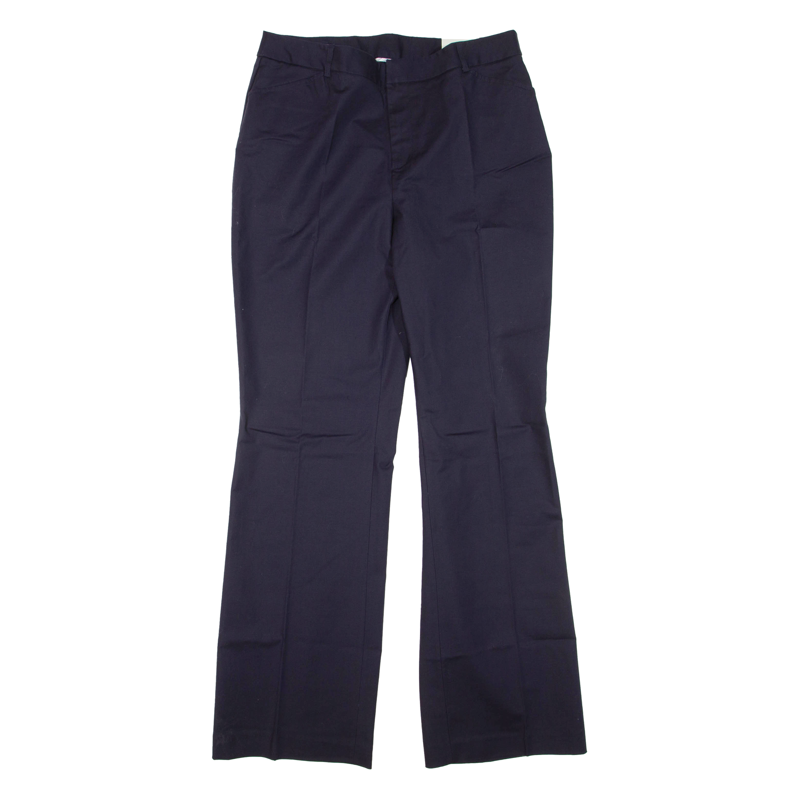 LANDS END Womens Trousers Blue Regular Flared W32 L34 Refurbished - N/A refurbished available on Cerqular