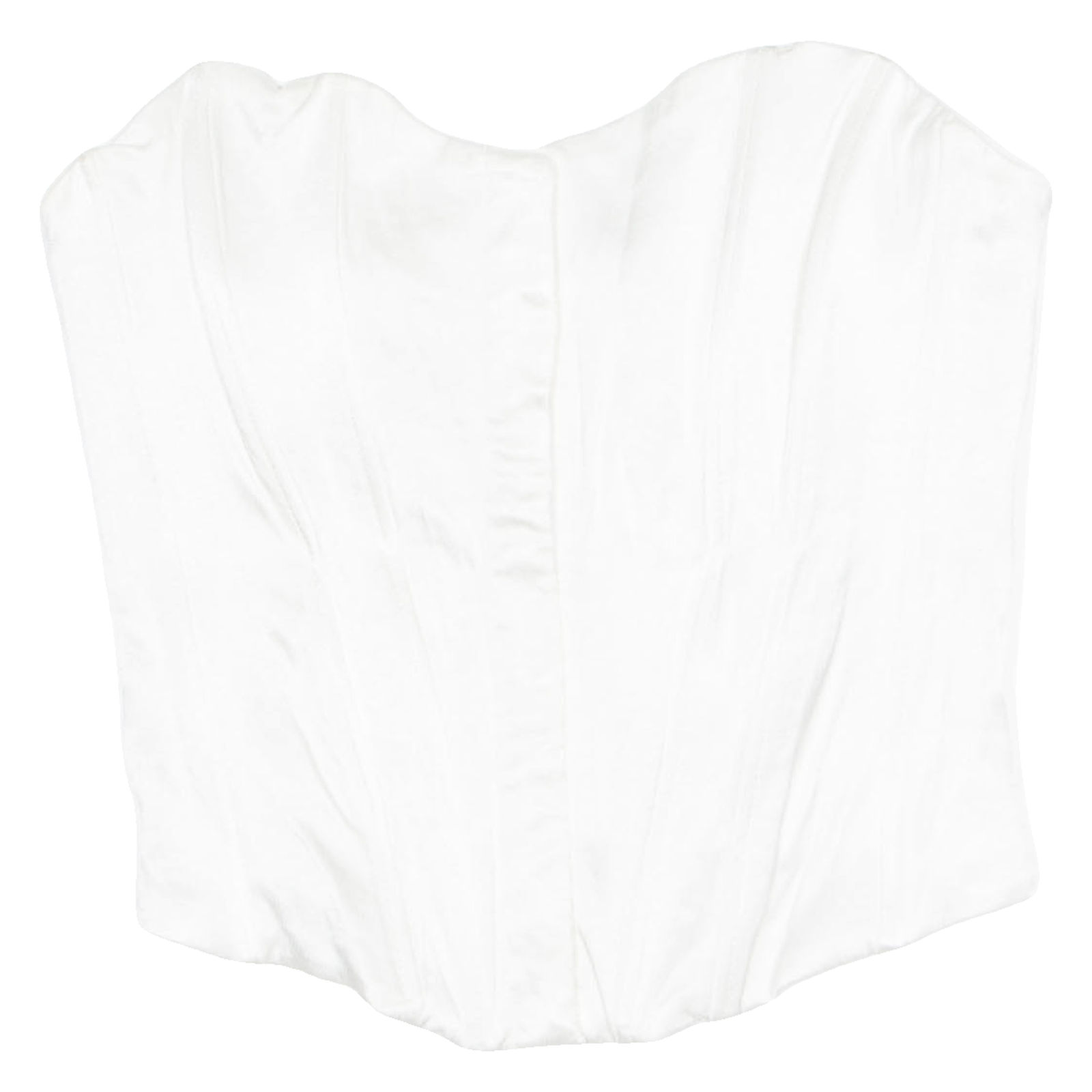 ZARA Womens Corset Shirt White Sleeveless Viscose M Refurbished - N/A refurbished available on Cerqular