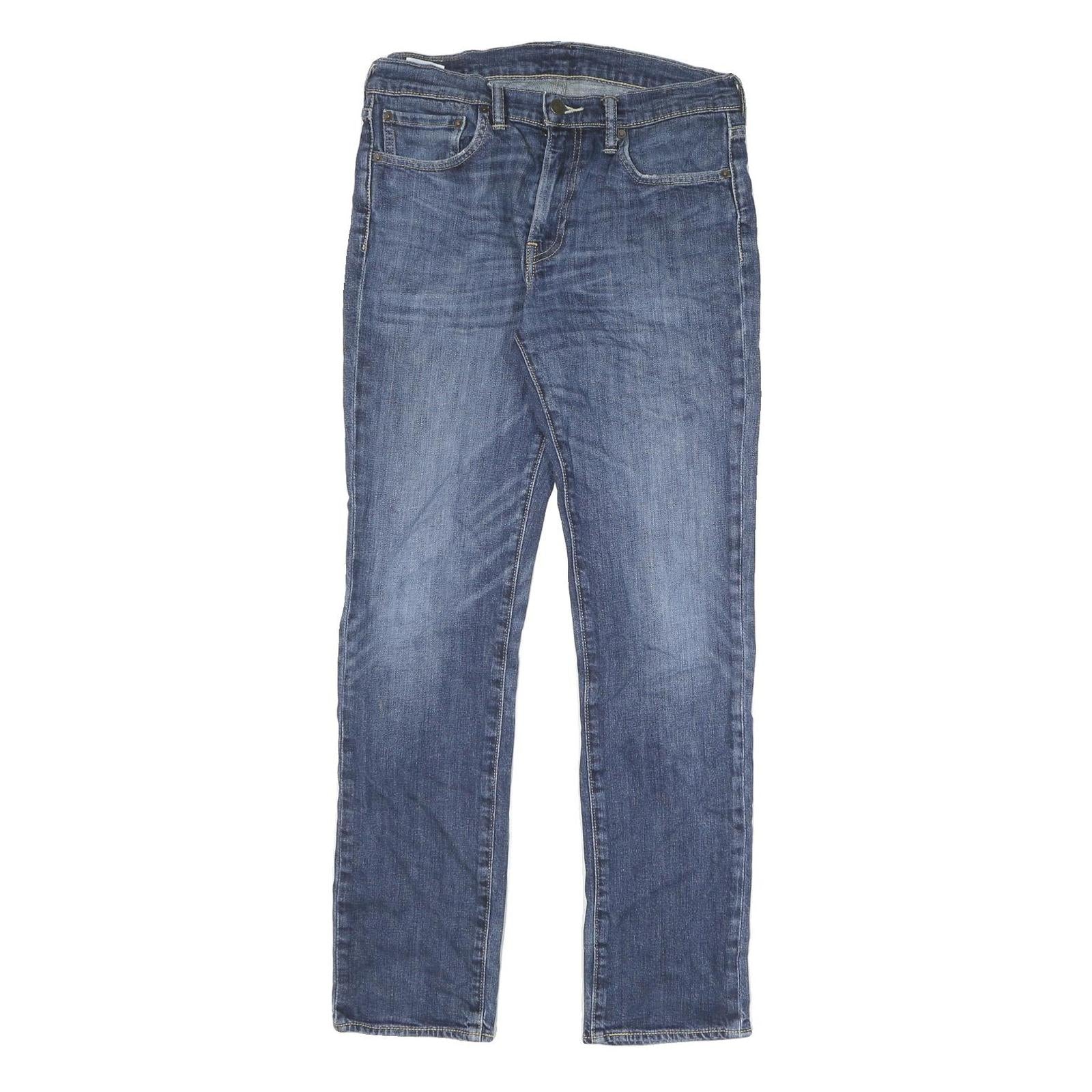 LEVI'S 511 Slim Mens Jeans Blue Slim Skinny Denim Medium W32 L32 Classic Fit Refurbished - N/A refurbished available on Cerqular