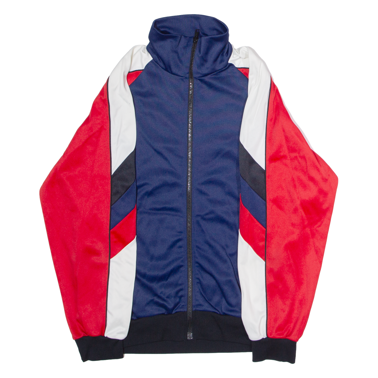 TRUTTMANN Poschiavo Mens Track Jacket Red 90s Colourblock M Refurbished - N/A refurbished available on Cerqular