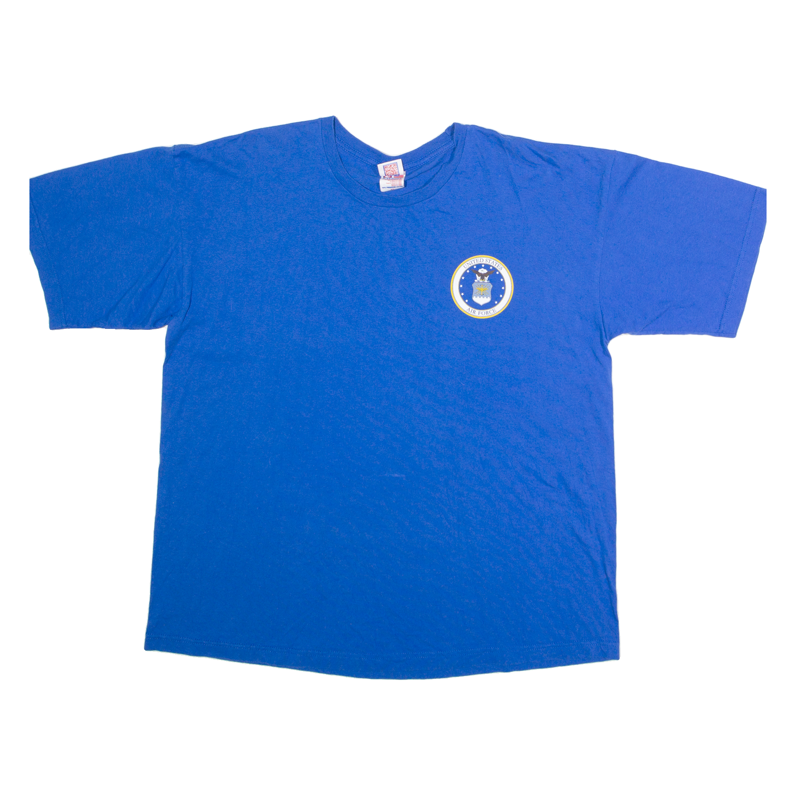 BAYSIDE United States Air Force Mens T-Shirt Blue USA Crew Neck XL Refurbished - N/A refurbished available on Cerqular