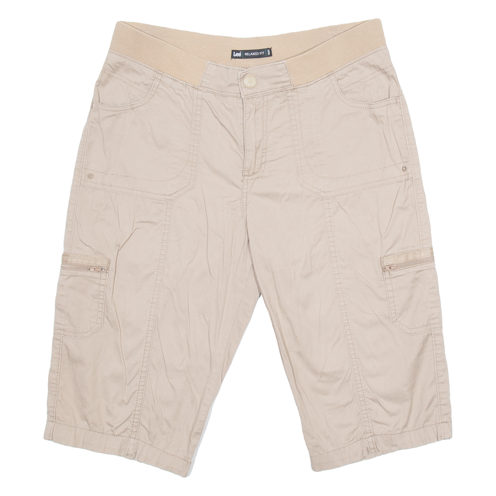 LEE Mens Cargo Shorts Brown L W34 Refurbished - N/A refurbished available on Cerqular