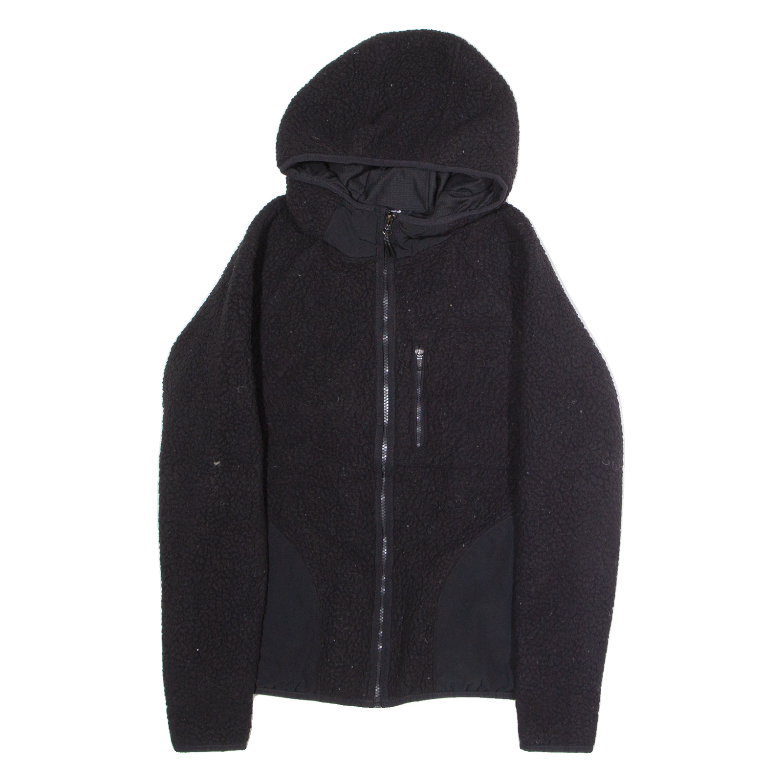 FILA Womens Fleece Jacket Black Hooded XS Refurbished - N/A refurbished available on Cerqular