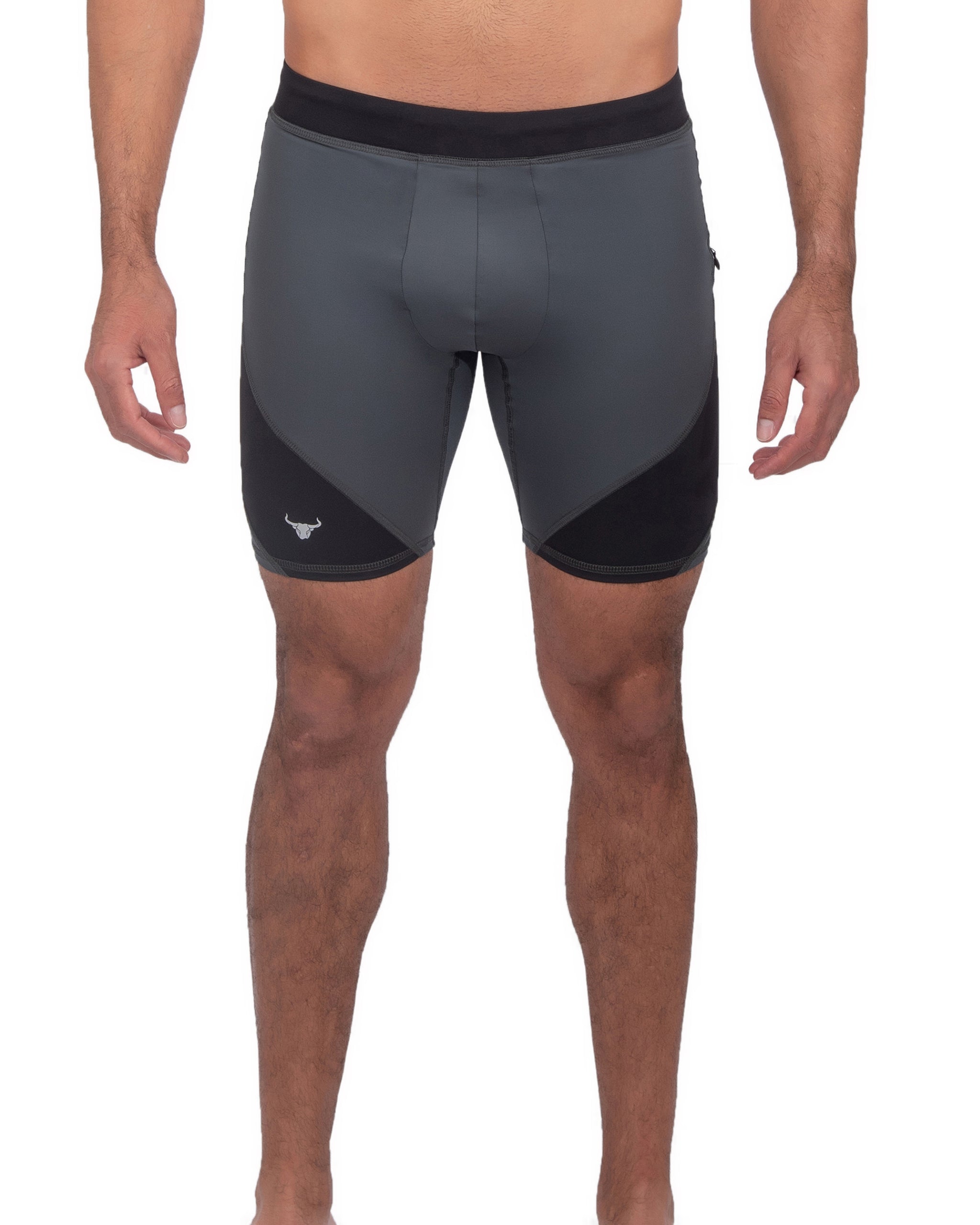 Buy Gray/Black Shorts | Size: S | Color: Gray/Black Refurbished - $80.90 Gray/Black Shorts | Size: S | Color: Gray/Black Refurbished - Matador Meggings refurbished available on Cerqular
