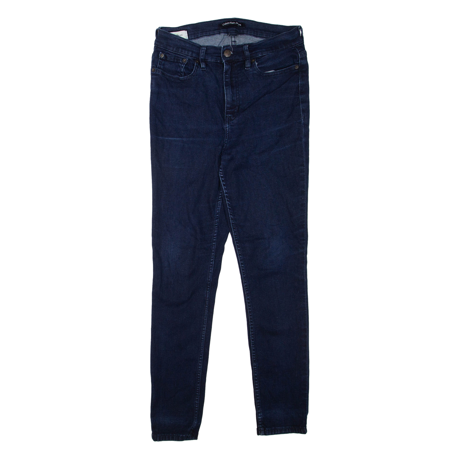 CALVIN KLEIN JEANS Womens Jeans Blue Regular Skinny W28 L28 Refurbished - N/A refurbished available on Cerqular