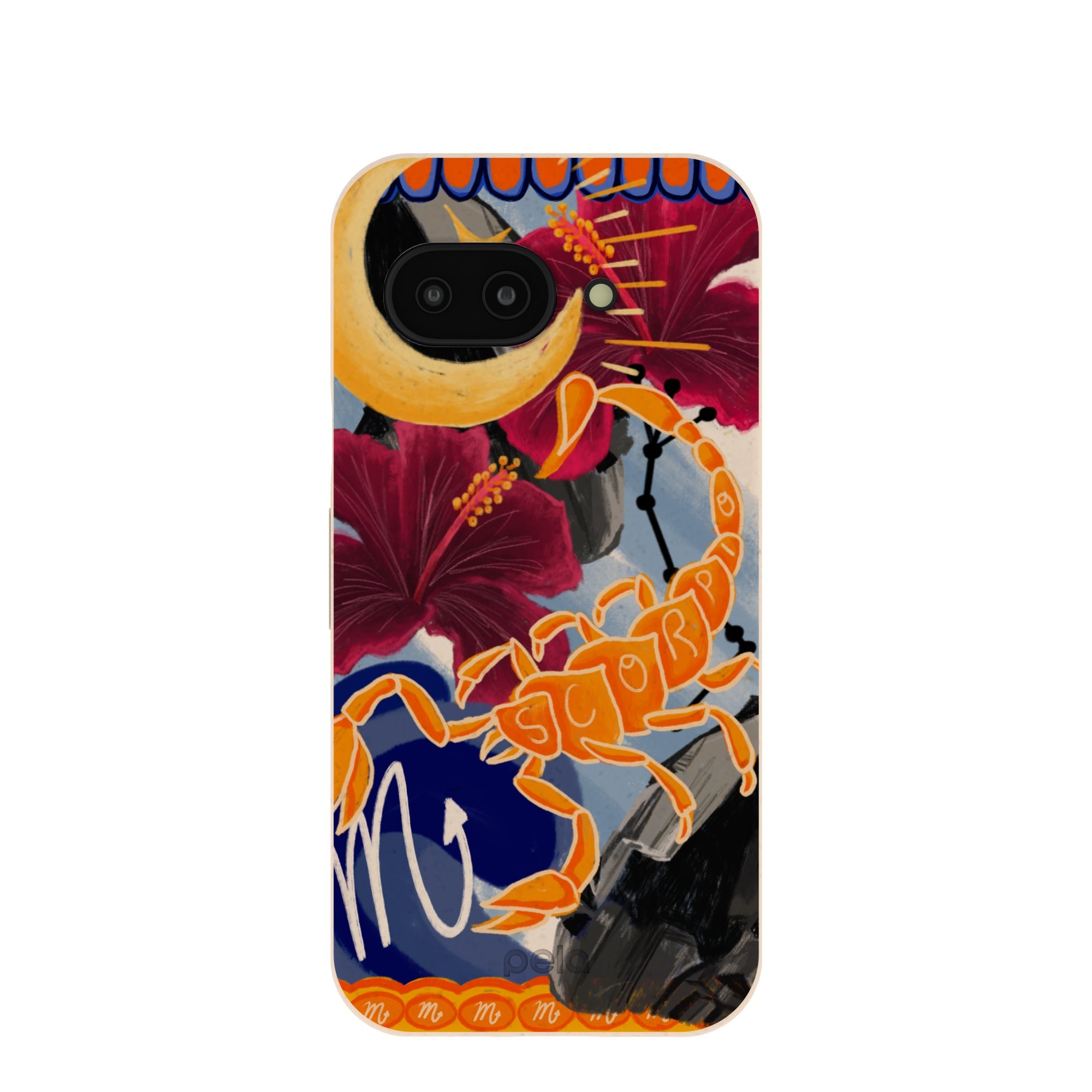 Seashell Scorpio Scorpion Google Pixel 9a Case Refurbished - Pela Case refurbished available on Cerqular