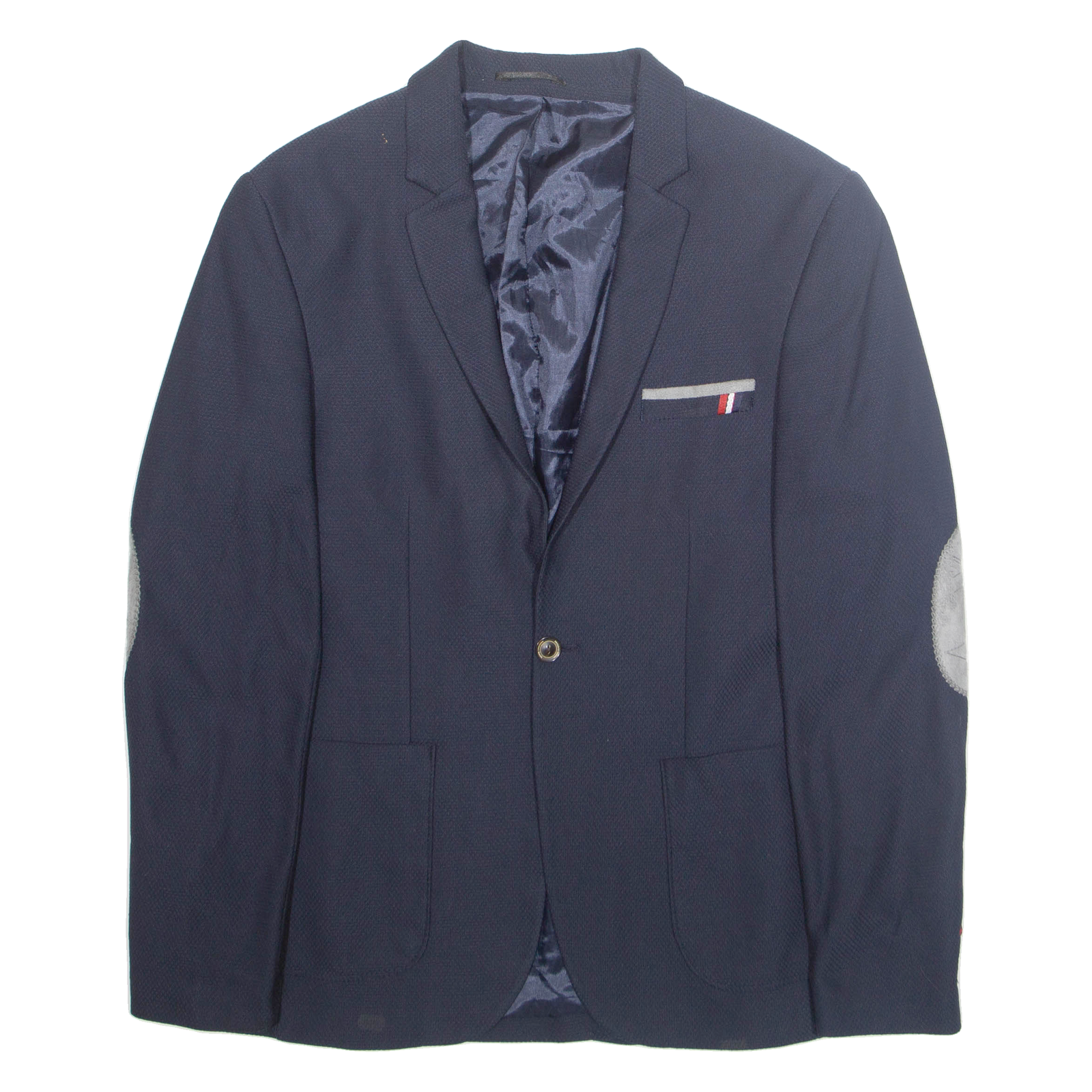 Mens Blazer Jacket Blue L Refurbished - N/A refurbished available on Cerqular