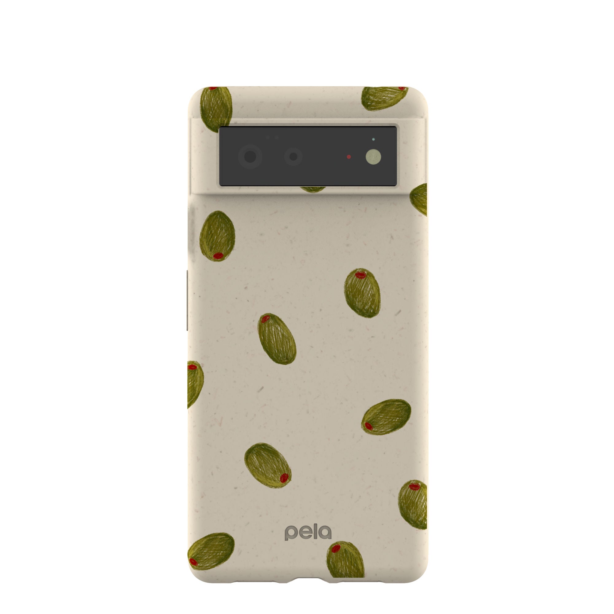 London Fog Olive Party Google Pixel 6 Case Refurbished - Pela Case refurbished available on Cerqular