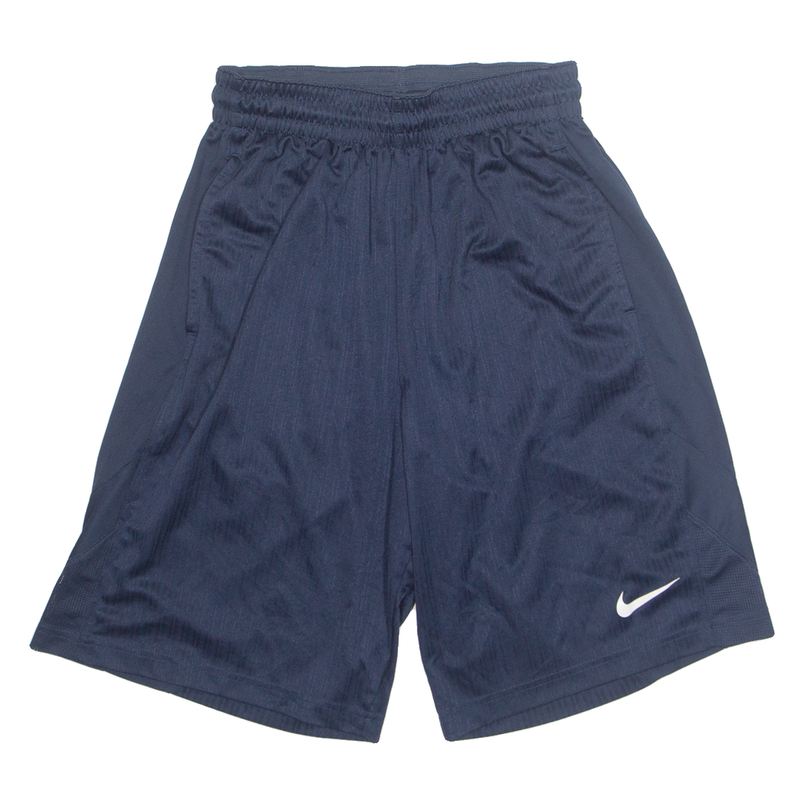 NIKE Mens Sports Shorts Blue Relaxed M W26 Refurbished - N/A refurbished available on Cerqular