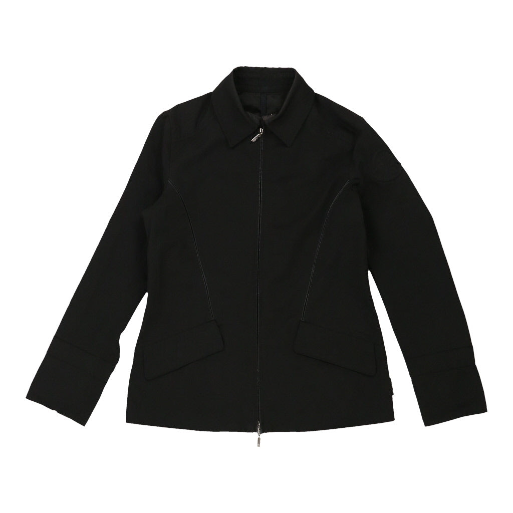 Moncler Jacket - Large Black Polyester Blend | Size: large Refurbished - N/A (Preloved Designer is not a specific brand, it refurbished available on Cerqular