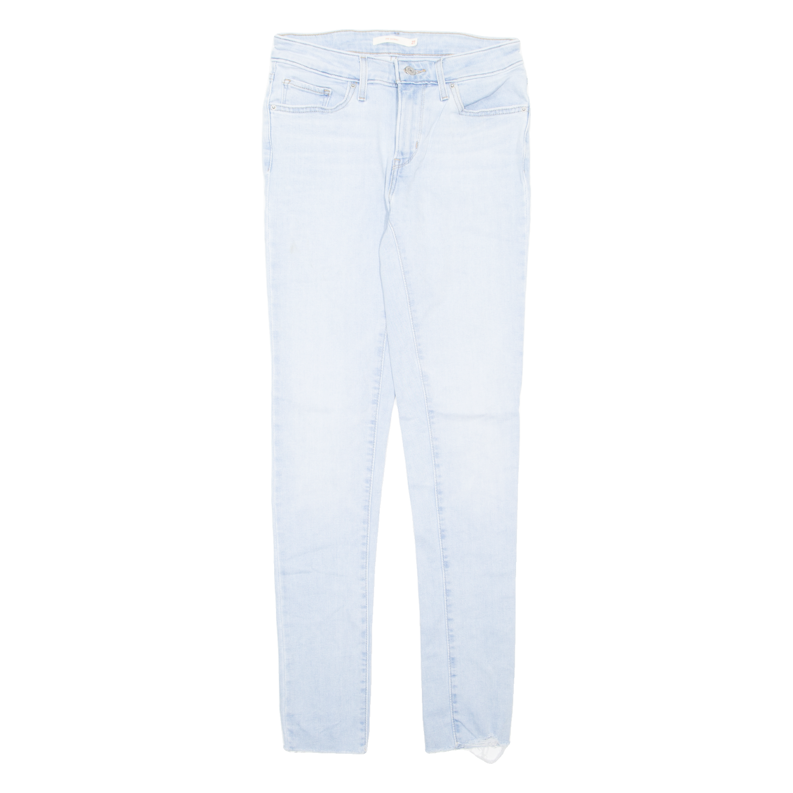 LEVI'S Womens Jeans Blue Regular Skinny W27 L29 Refurbished - N/A refurbished available on Cerqular
