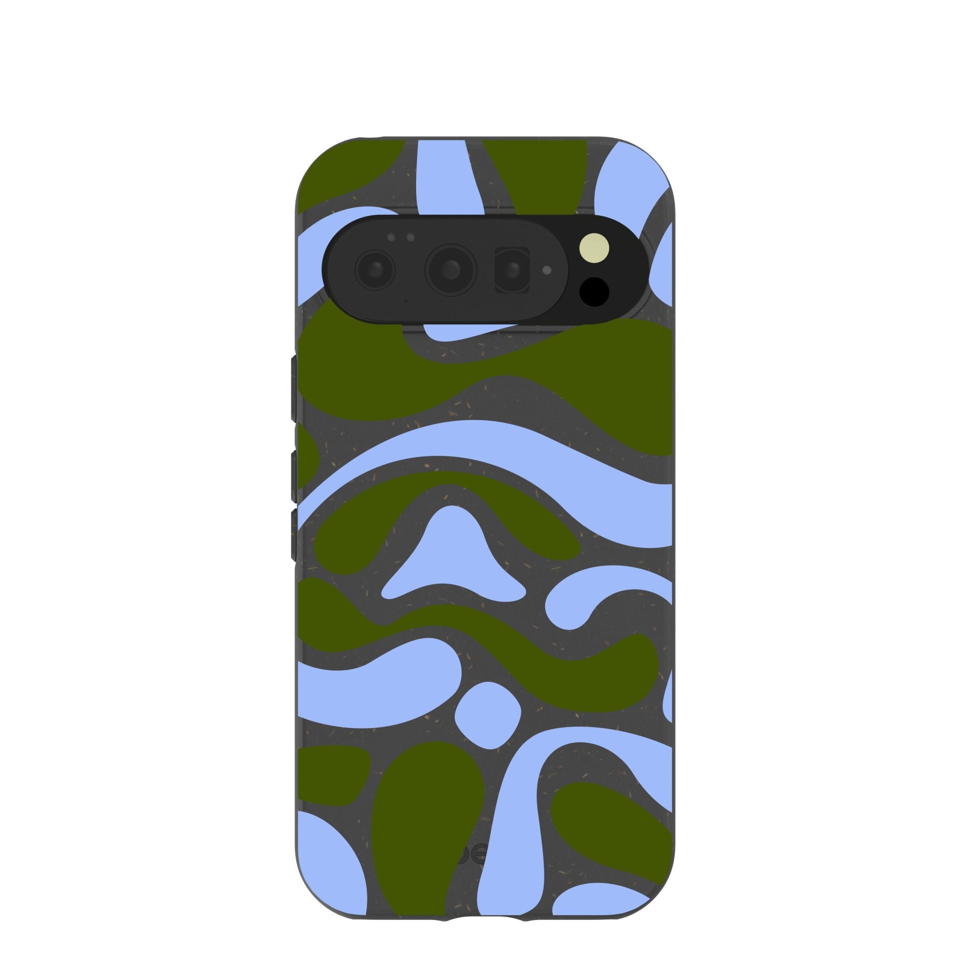 Black Curve and Flow Google Pixel 10/10 Pro Case Refurbished - Pela Case refurbished available on Cerqular