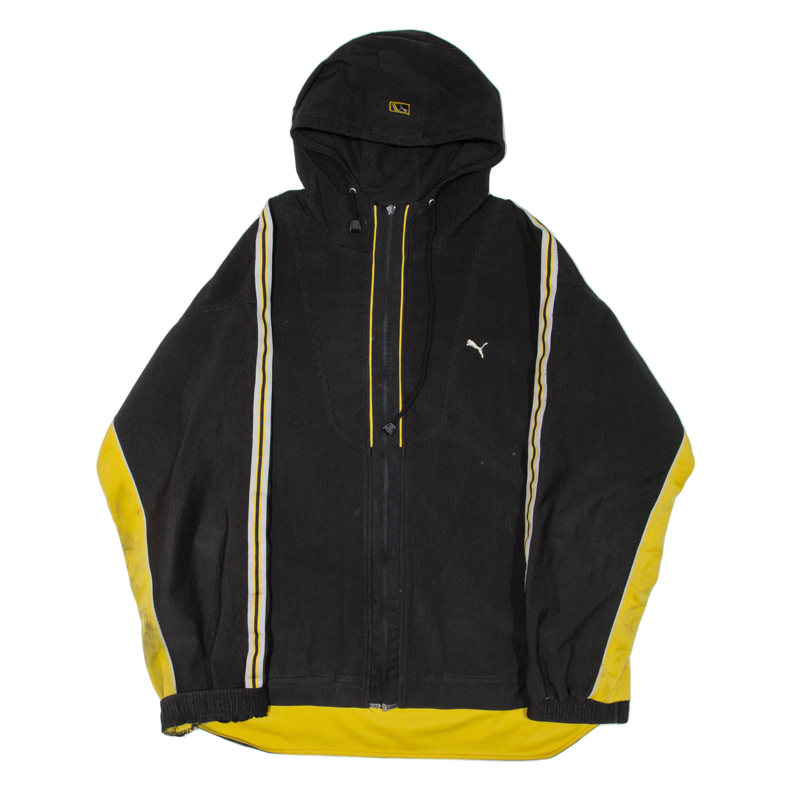 PUMA Mens Jacket Black Hooded XL Refurbished - N/A refurbished available on Cerqular