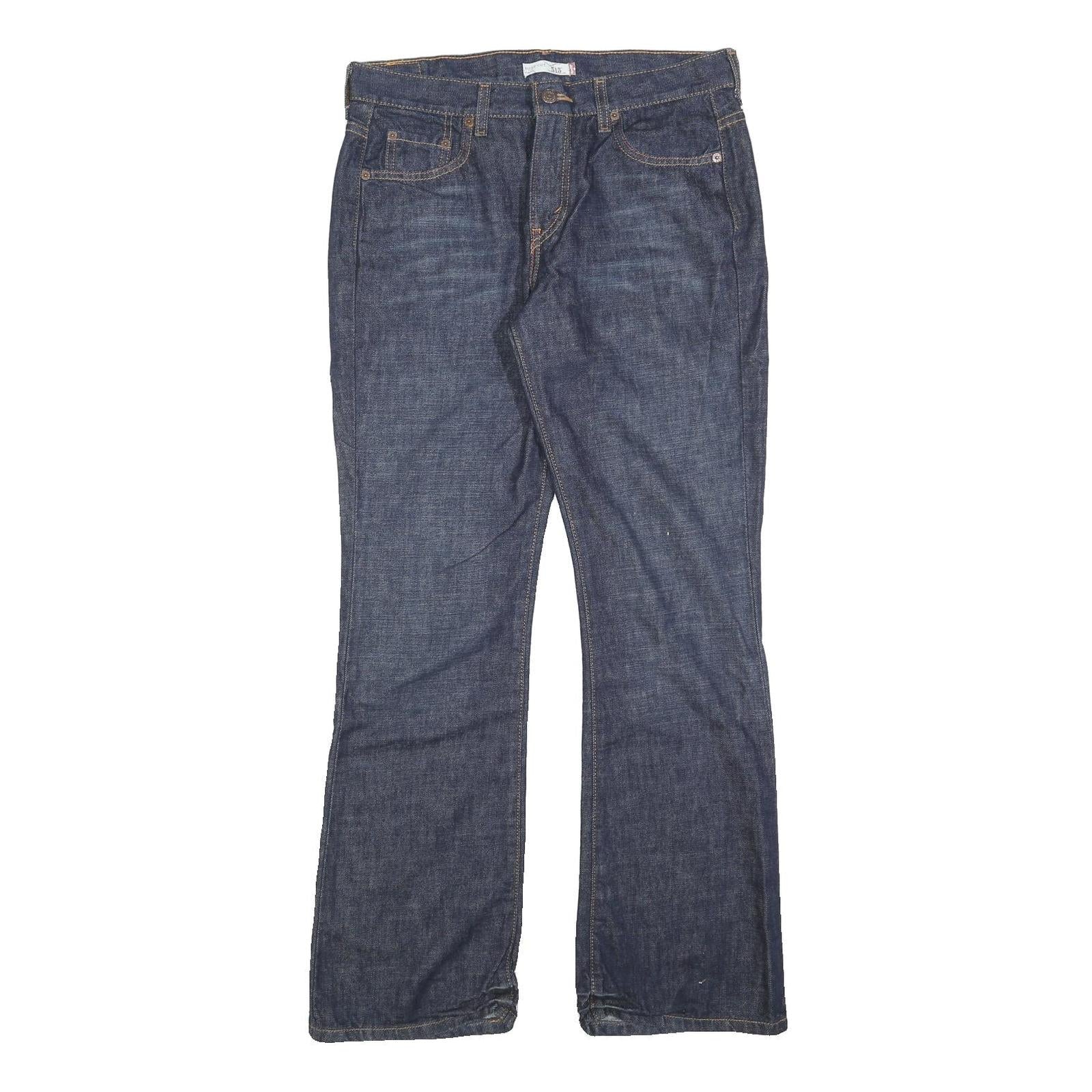 LEVI'S 515 Womens Jeans Blue Regular Bootcut Denim Medium W32 L32 Classic Fit Refurbished - N/A refurbished available on Cerqular