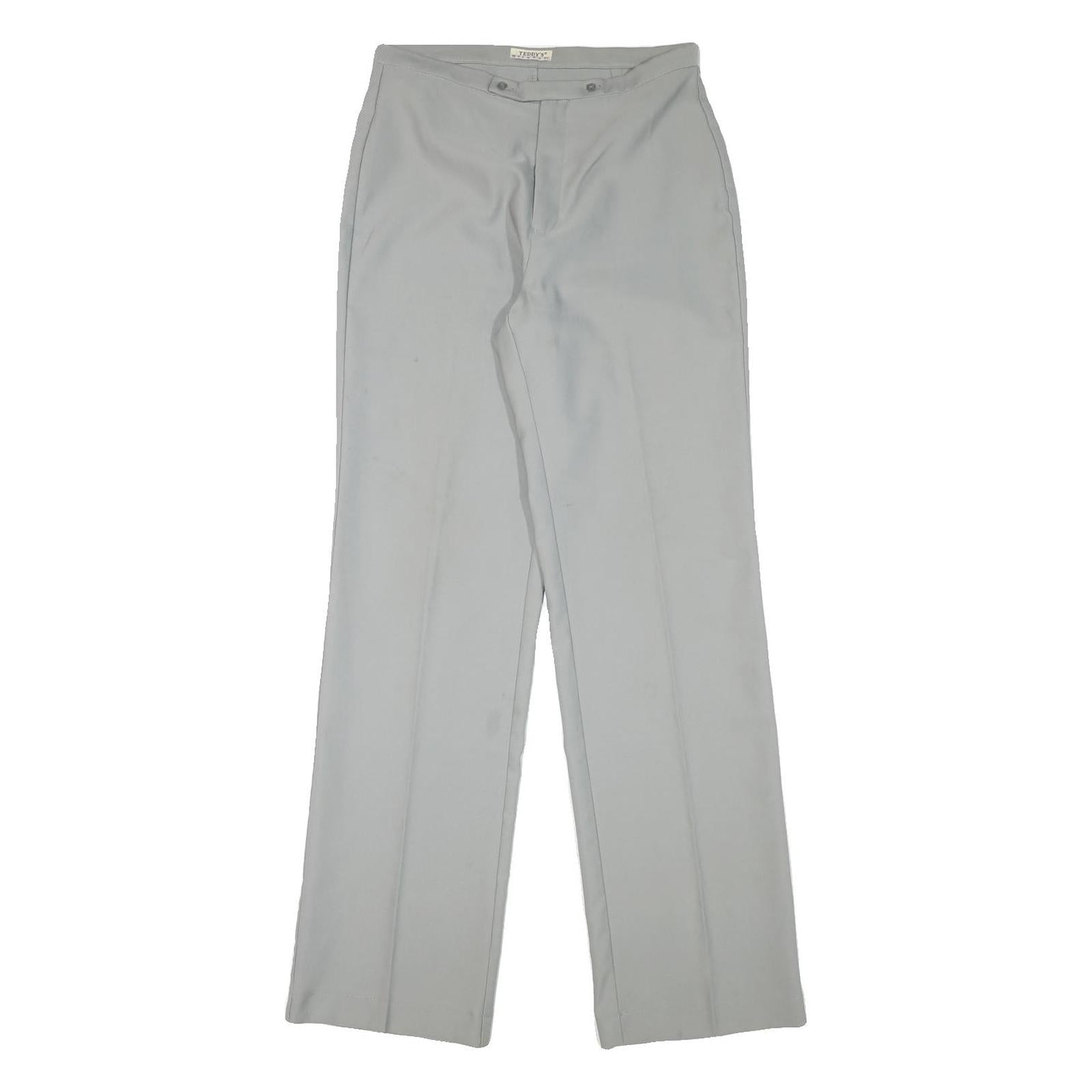 Buy TEDDY'S Womens Polyester Blend Relaxed Straight Trousers W28 L32 Light Grey Zip Refurbished - $23.39 TEDDY'S Womens Polyester Blend Relaxed Straight Trousers W28 L32 Light Grey Zip Refurbished - N/A refurbished available on Cerqular