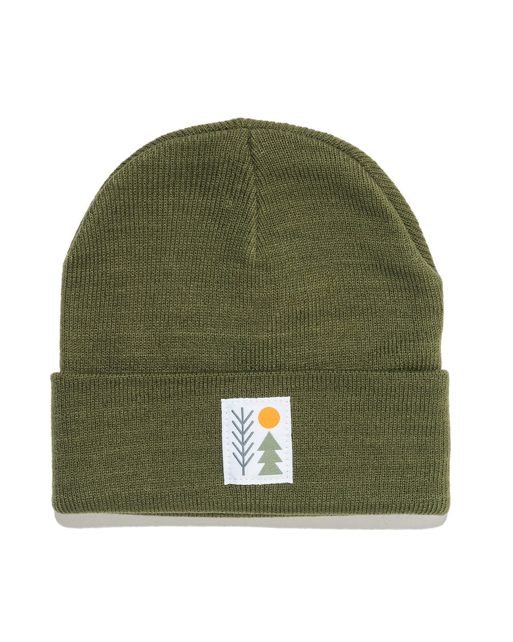 Evergreen Cuffed Beanie | Olive Refurbished - Keep Nature Wild refurbished available on Cerqular