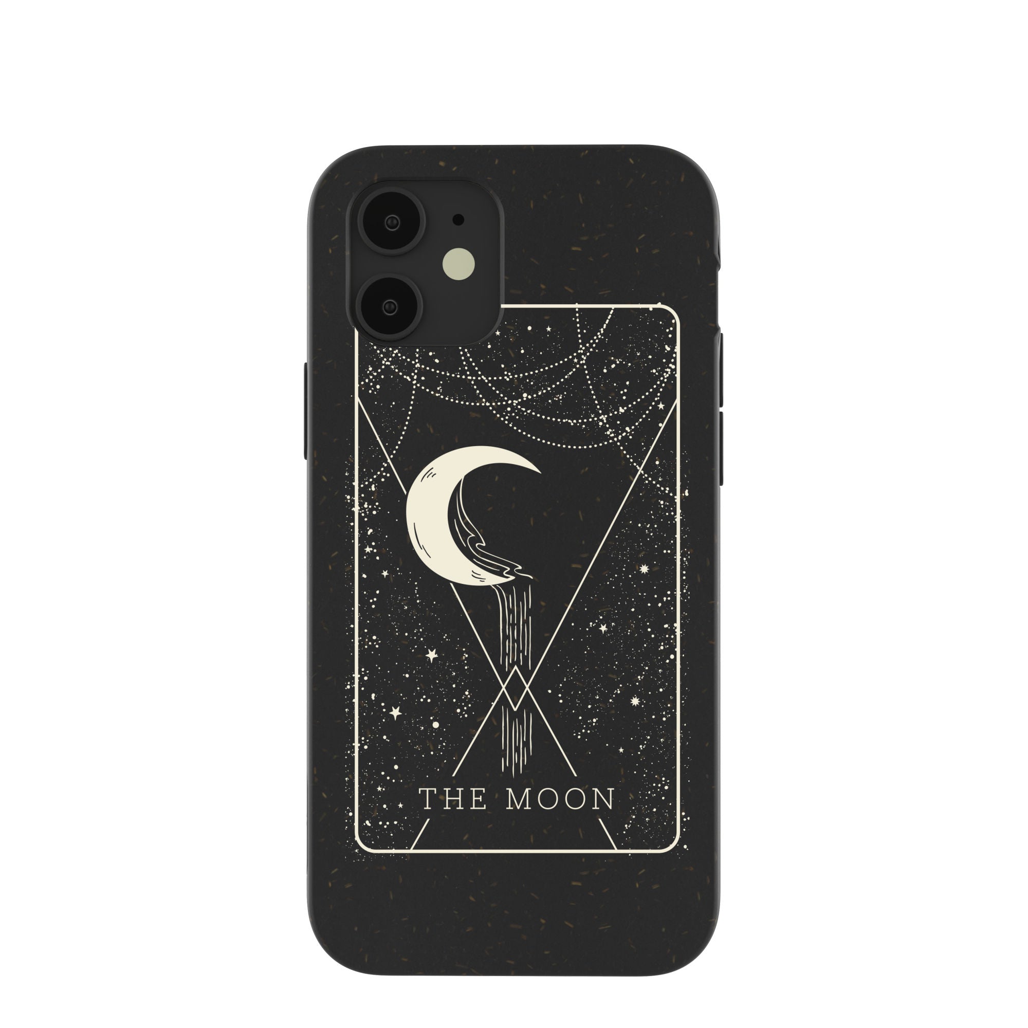 Black The Moon iPhone 12/ iPhone 12 Pro Case Refurbished - Pela Case refurbished available on Cerqular