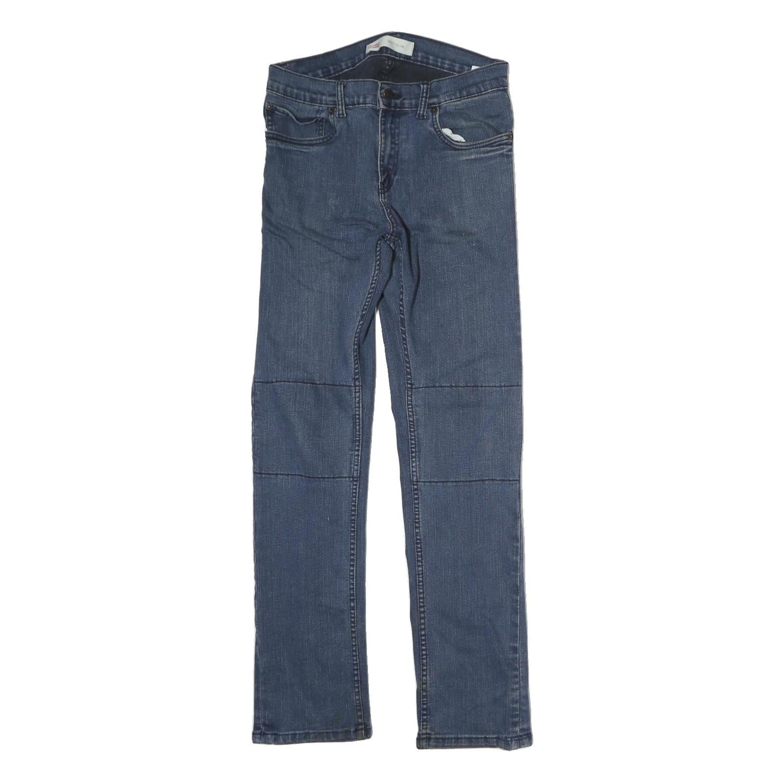 LEVI'S 511 Skinny Mens Jeans Blue Slim Denim Medium W28 L28 Zip Cotton Stylish Refurbished - N/A refurbished available on Cerqular