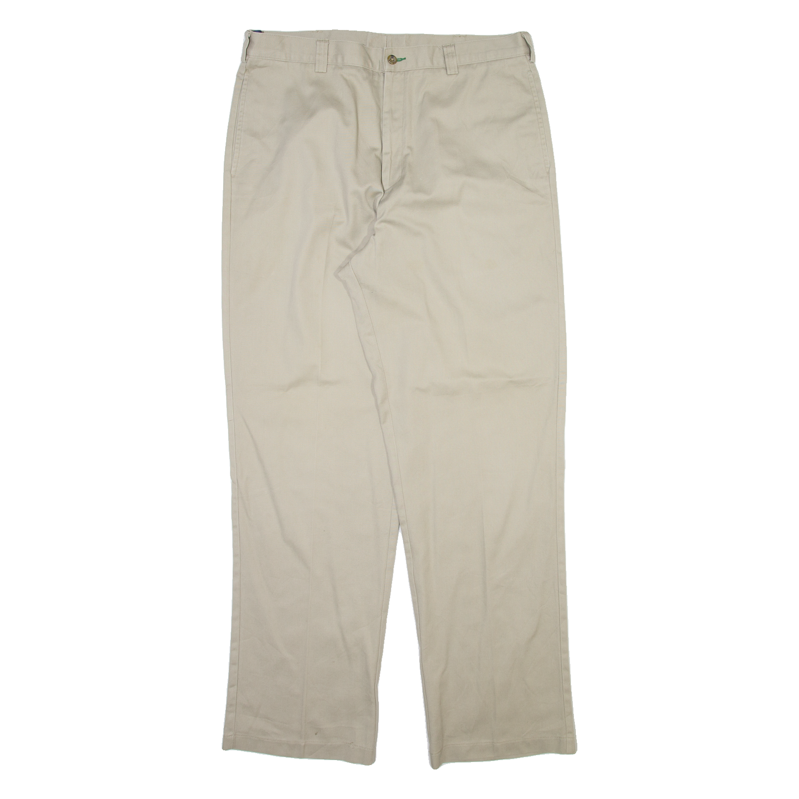 TOMMY HILFIGER Mens Trousers Beige Regular Straight W36 L32 Refurbished - N/A refurbished available on Cerqular