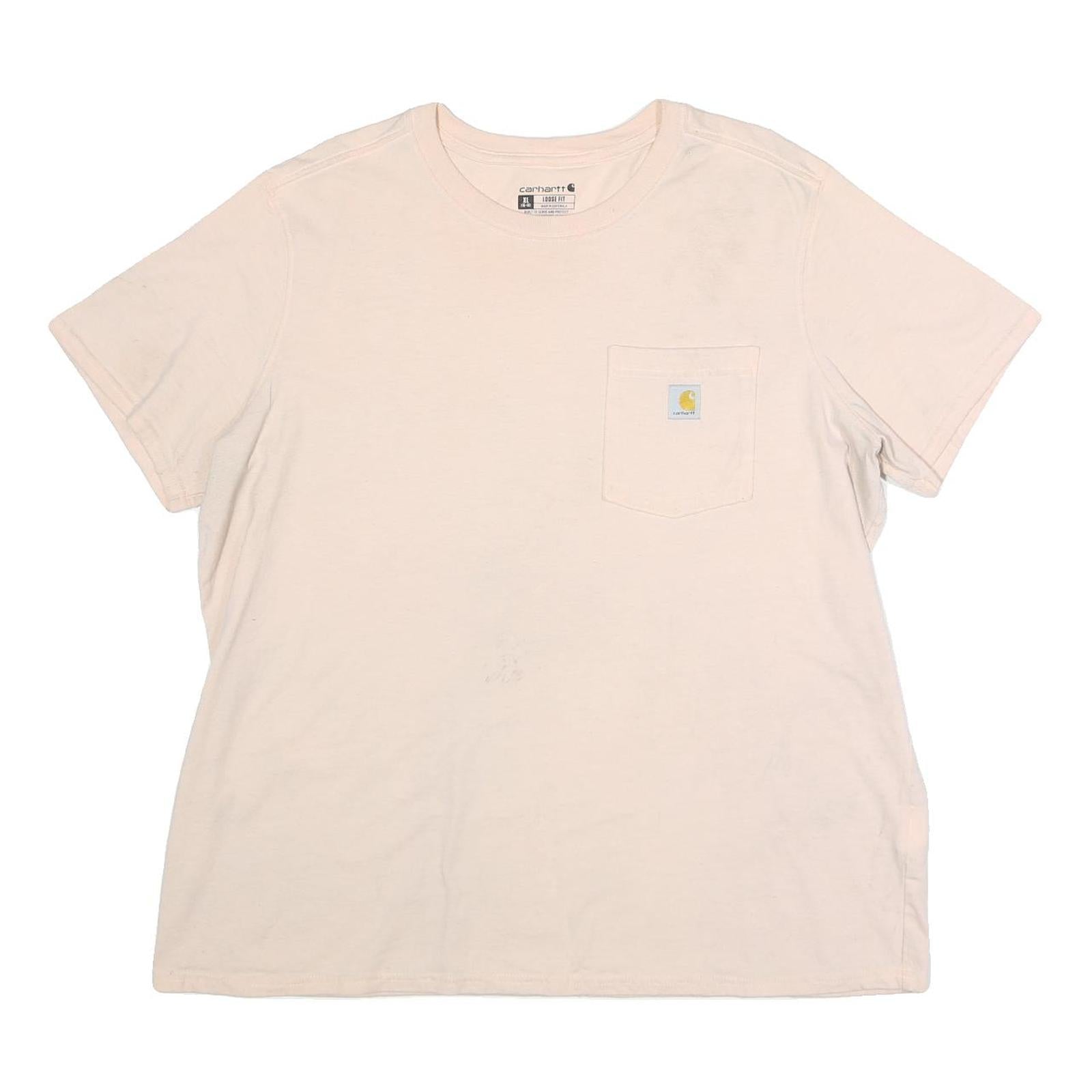 Buy CARHARTT Womens Cream & Yellow Pocket T-Shirt XL Short Sleeve Crew Neck Cotton Refurbished - $20.79 CARHARTT Womens Cream & Yellow Pocket T-Shirt XL Short Sleeve Crew Neck Cotton Refurbished - N/A refurbished available on Cerqular