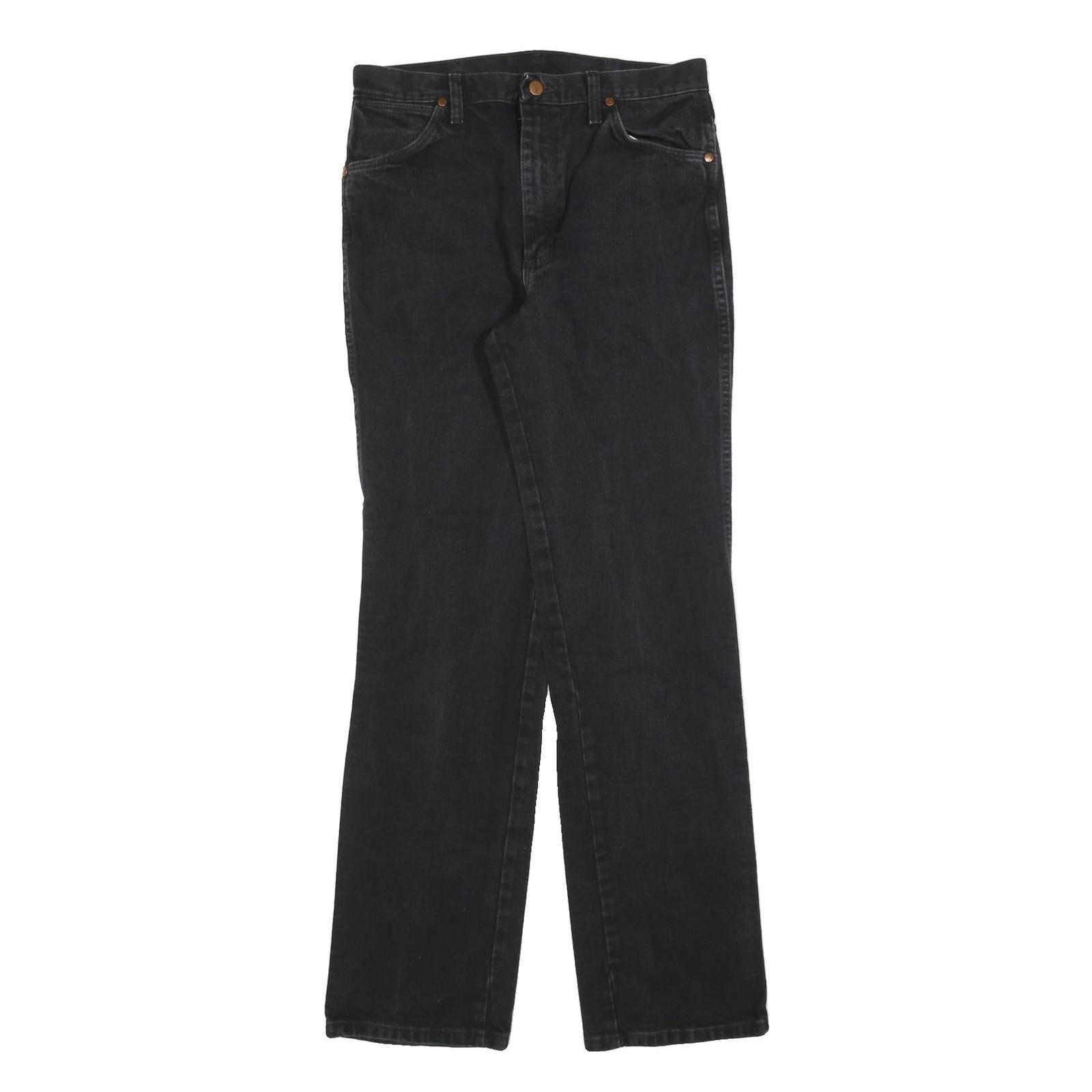 Buy WRANGLER Mens Regular Black Cotton Blend Denim Jeans W32 L34 Zip Pocket Refurbished - $33.79 WRANGLER Mens Regular Black Cotton Blend Denim Jeans W32 L34 Zip Pocket Refurbished - N/A refurbished available on Cerqular