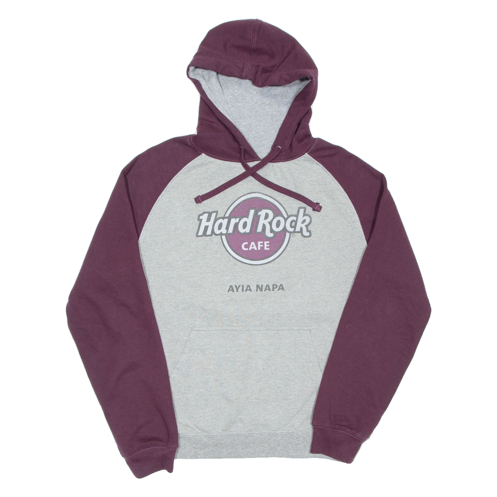 HARD ROCK CAFE Ayia Napa Mens Maroon Hoodie S Refurbished - N/A refurbished available on Cerqular