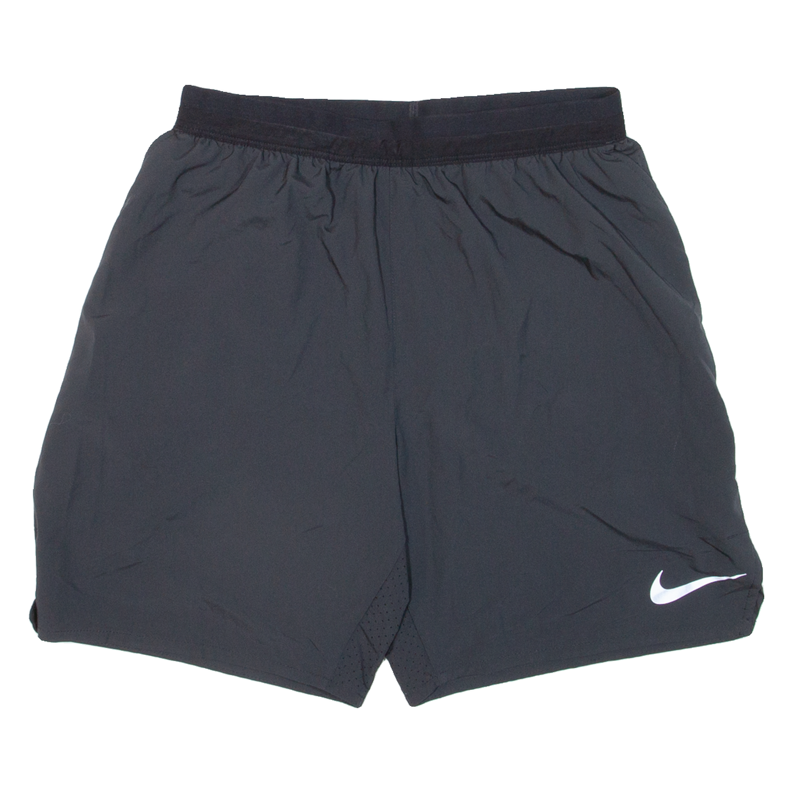 NIKE Womens Sports Shorts Black Relaxed S W26 Refurbished - N/A refurbished available on Cerqular