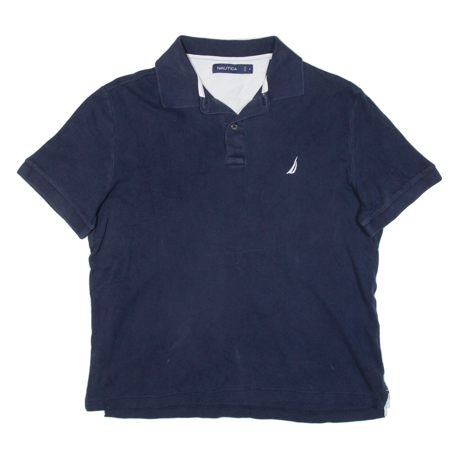 NAUTICA Mens Polo Shirt Blue S Refurbished - N/A refurbished available on Cerqular