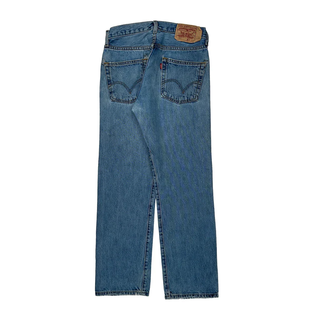 Buy 501 Levis Jeans - 30W 30L Blue Denim Refurbished - $46.89 501 Levis Jeans - 30W 30L Blue Denim Refurbished - Thrifted (note: this is a term often used to describe second- refurbished available on Cerqular