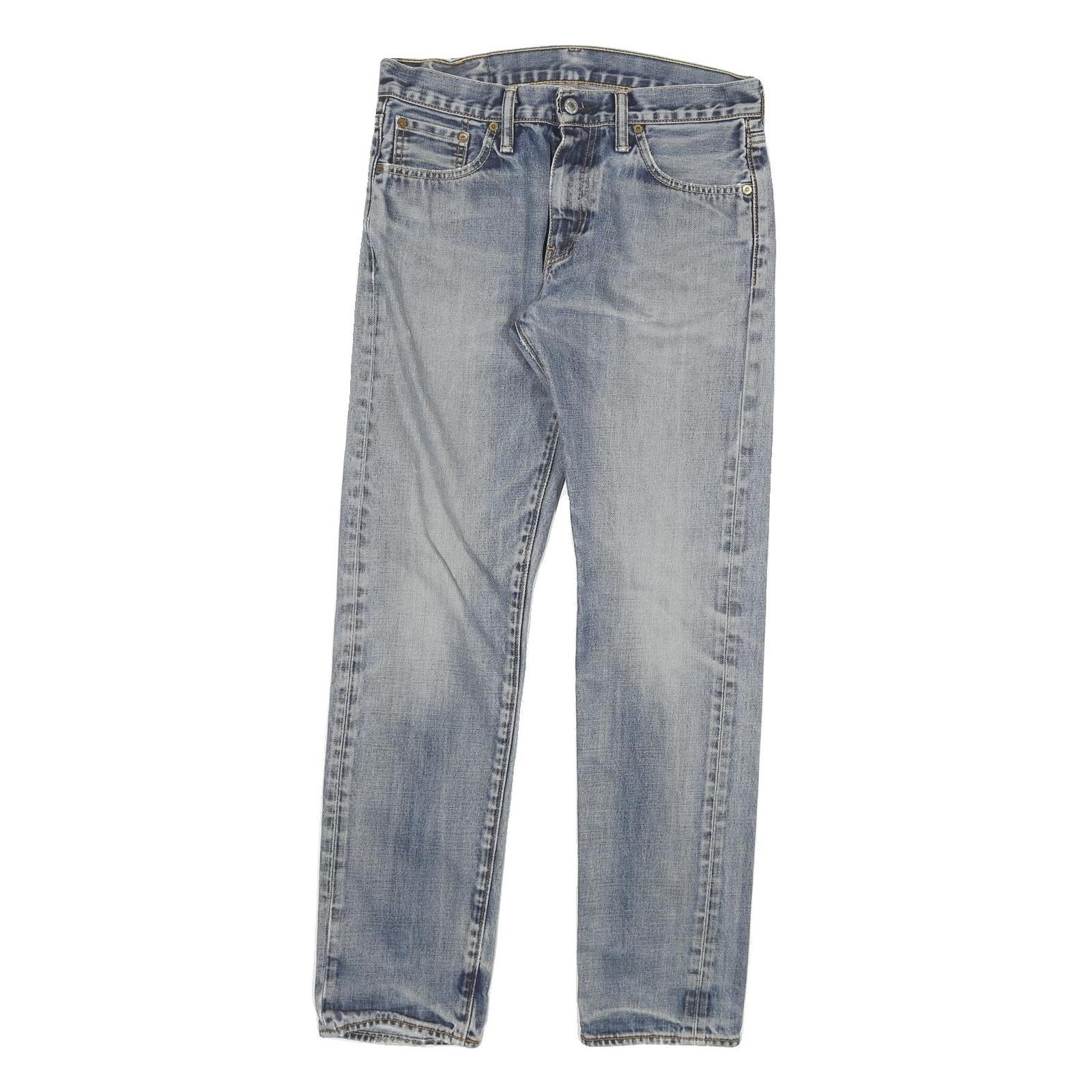 LEVI'S Mens Regular Fit Blue Denim Jeans W30 L32 Classic Cotton Blend Zip Refurbished - N/A refurbished available on Cerqular