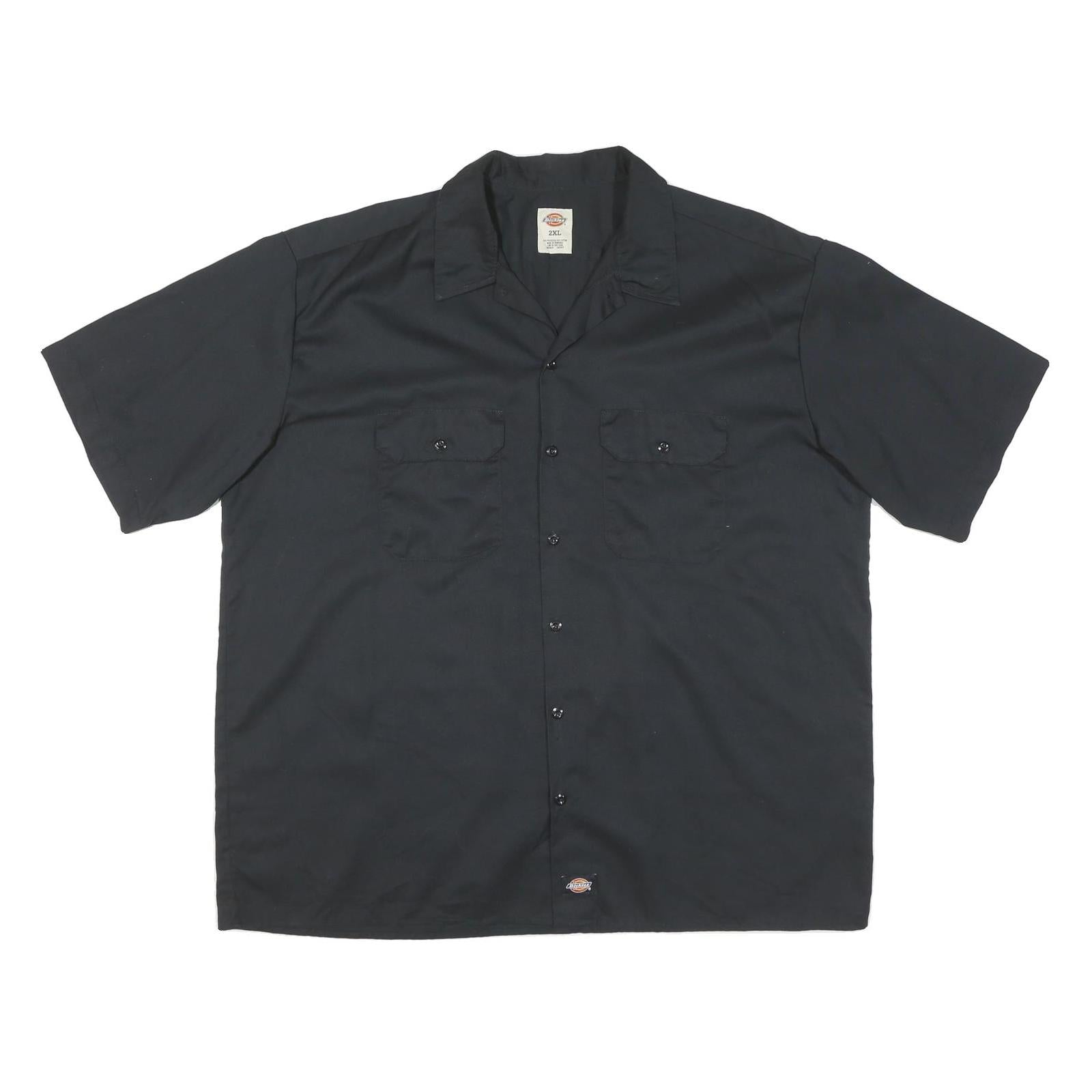 Buy DICKIES Mens Black Cotton Blend Short Sleeve Work Shirt 2XL Casual Durable Refurbished - $35.09 DICKIES Mens Black Cotton Blend Short Sleeve Work Shirt 2XL Casual Durable Refurbished - N/A refurbished available on Cerqular
