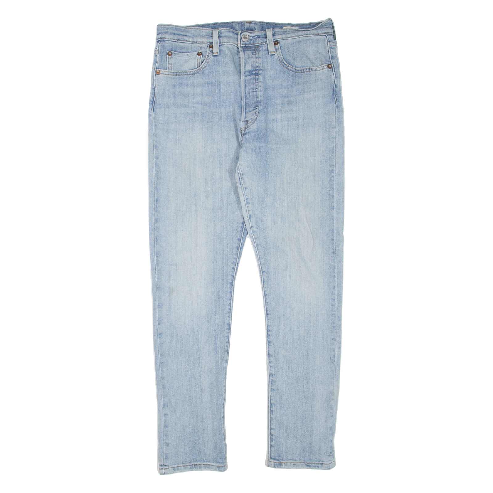 LEVI'S 501 Jeans Womens Blue Regular Straight W29 L30 Refurbished - N/A refurbished available on Cerqular