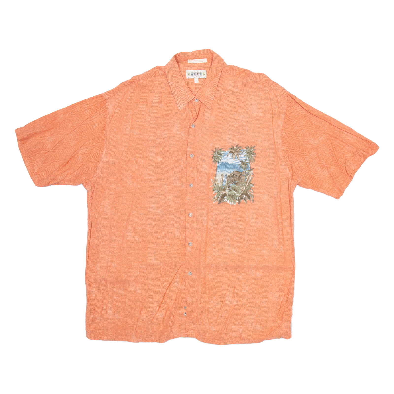 CAMPIA MODA Mens Hawaiian Shirt Pink Crazy Pattern XL Refurbished - N/A refurbished available on Cerqular